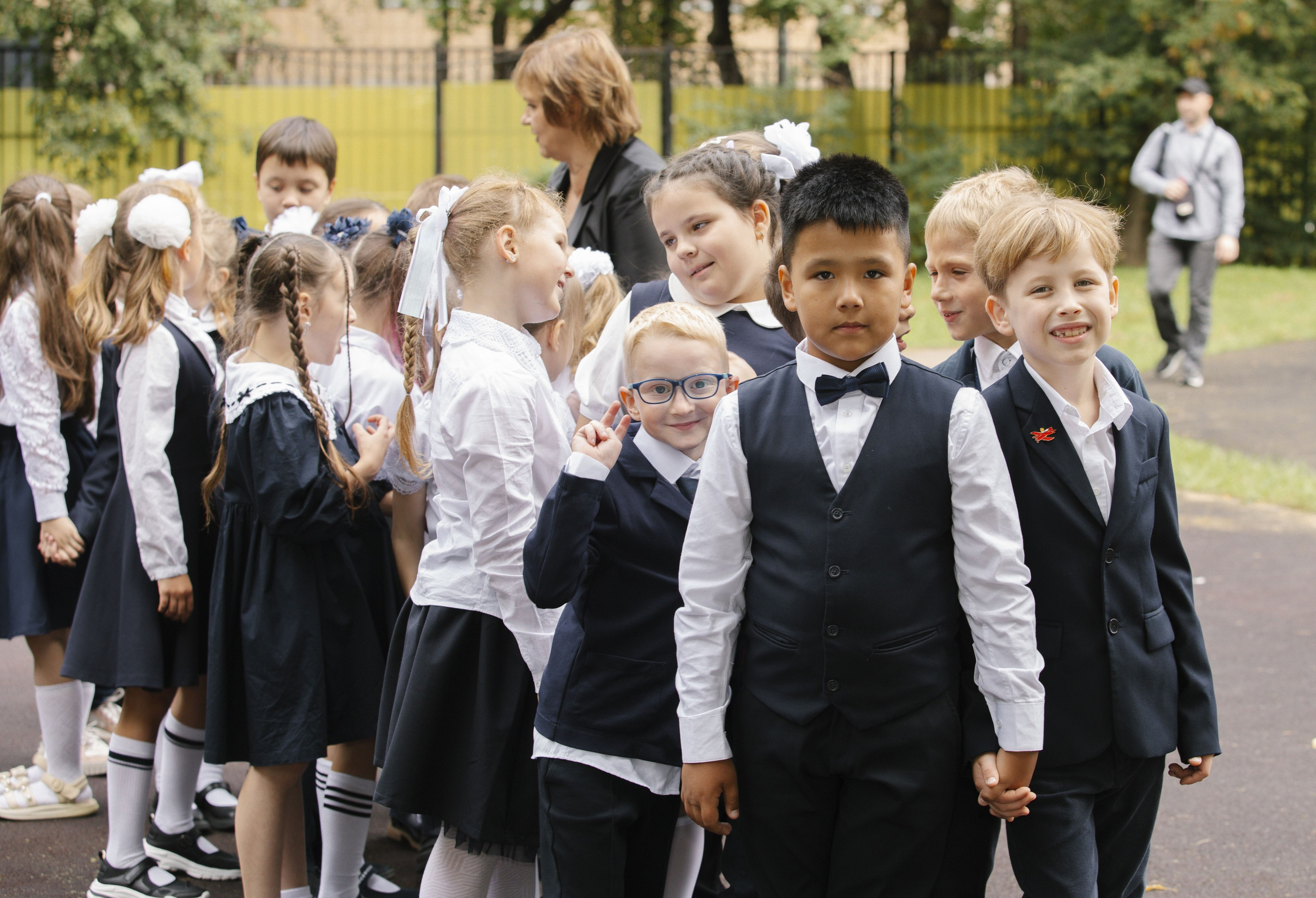 Во 2 класс 🍁 школа № 138. Фотограф в Москве Яна Полосина