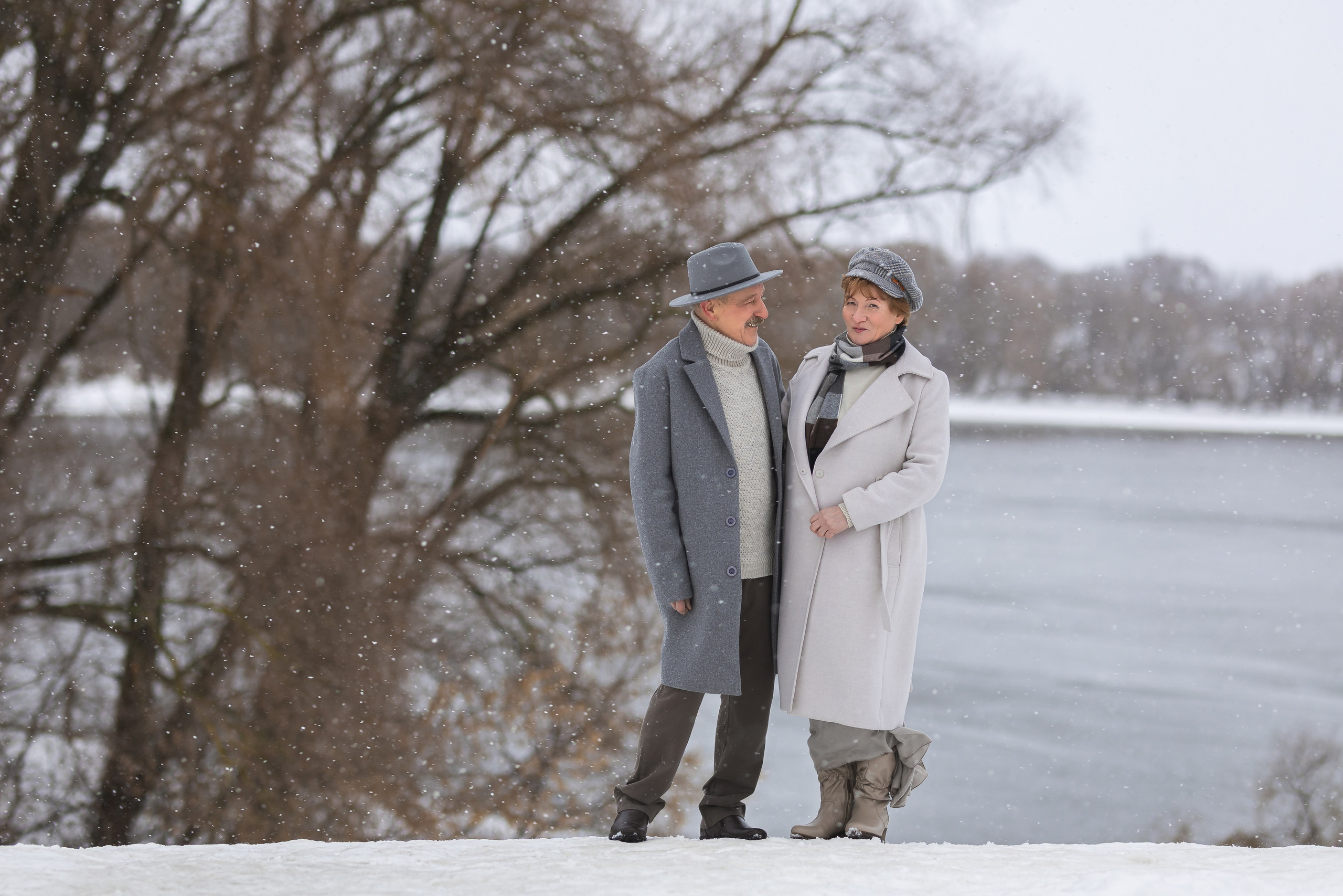 Лав стори для пожилой пары. Трубинова Екатерина | Семейный фотограф | Москва