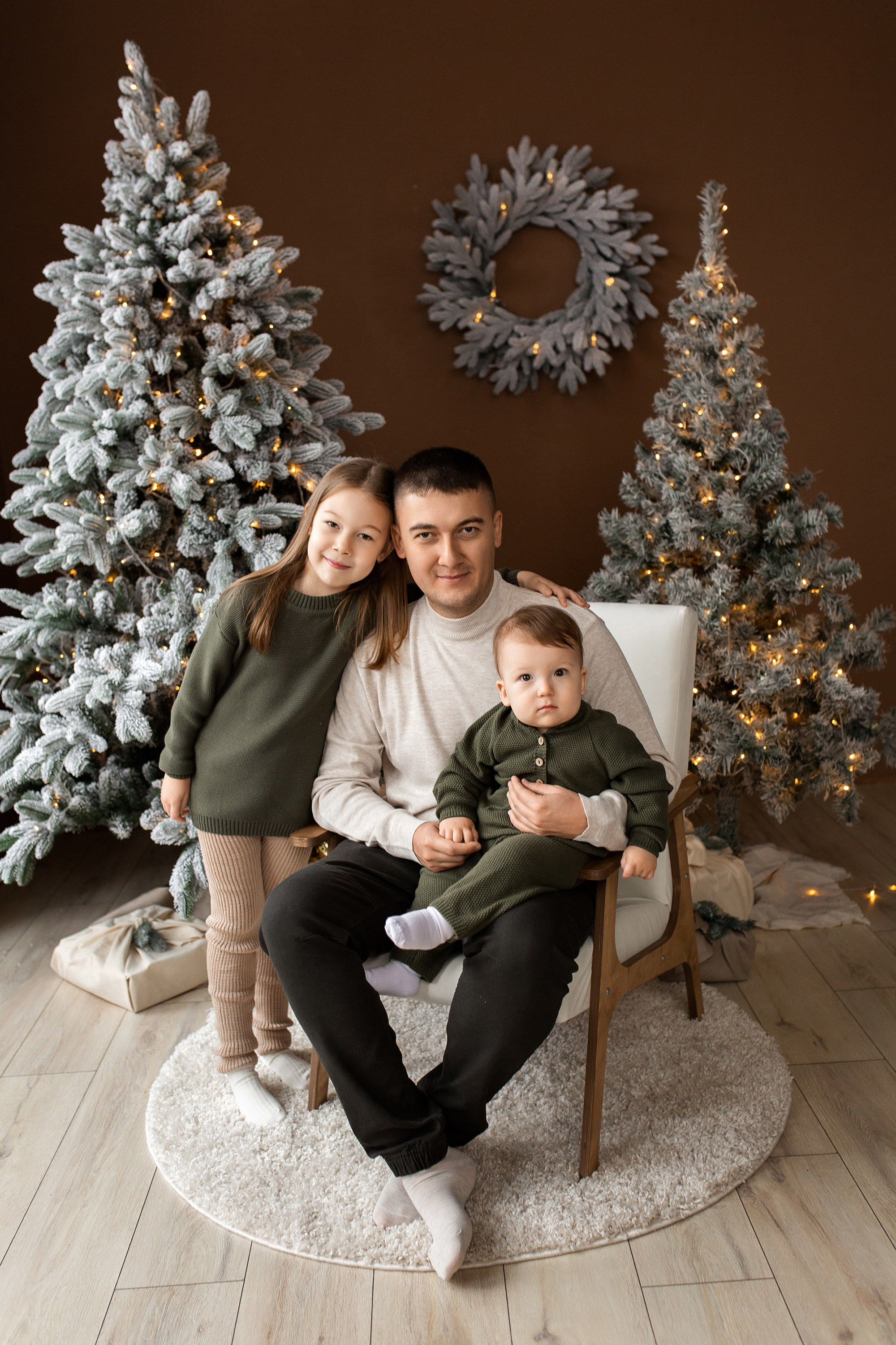Большая семья. Новый год. Семейный фотограф в Каневской Епифанова Ольга