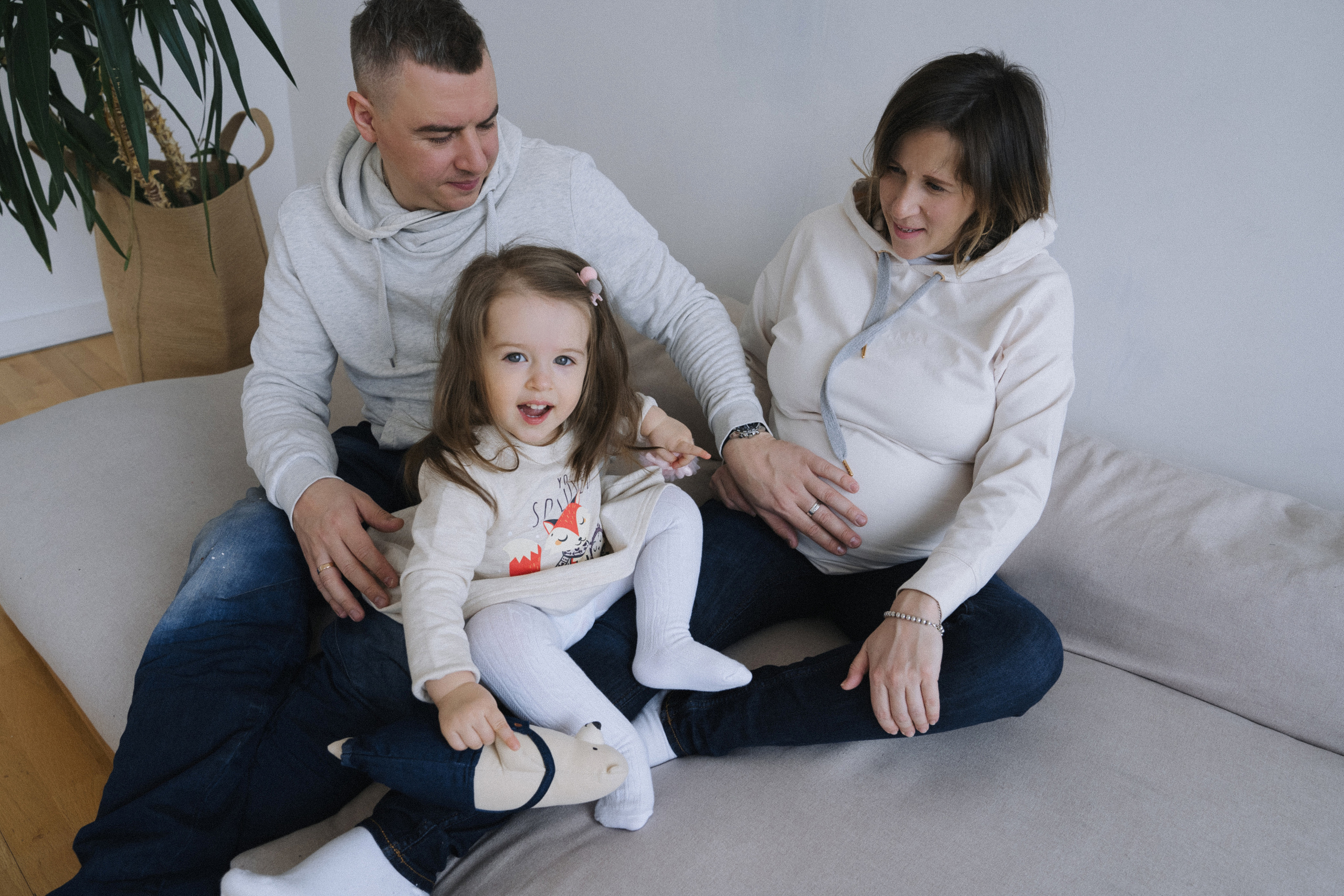 Оля, Гриша и Василиса. Свадебный и портретный фотограф Натали Суровцева