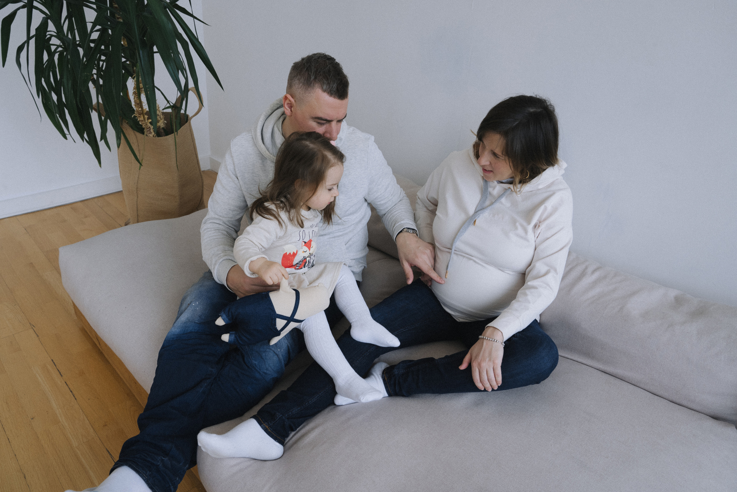 Оля, Гриша и Василиса. Свадебный и портретный фотограф Натали Суровцева