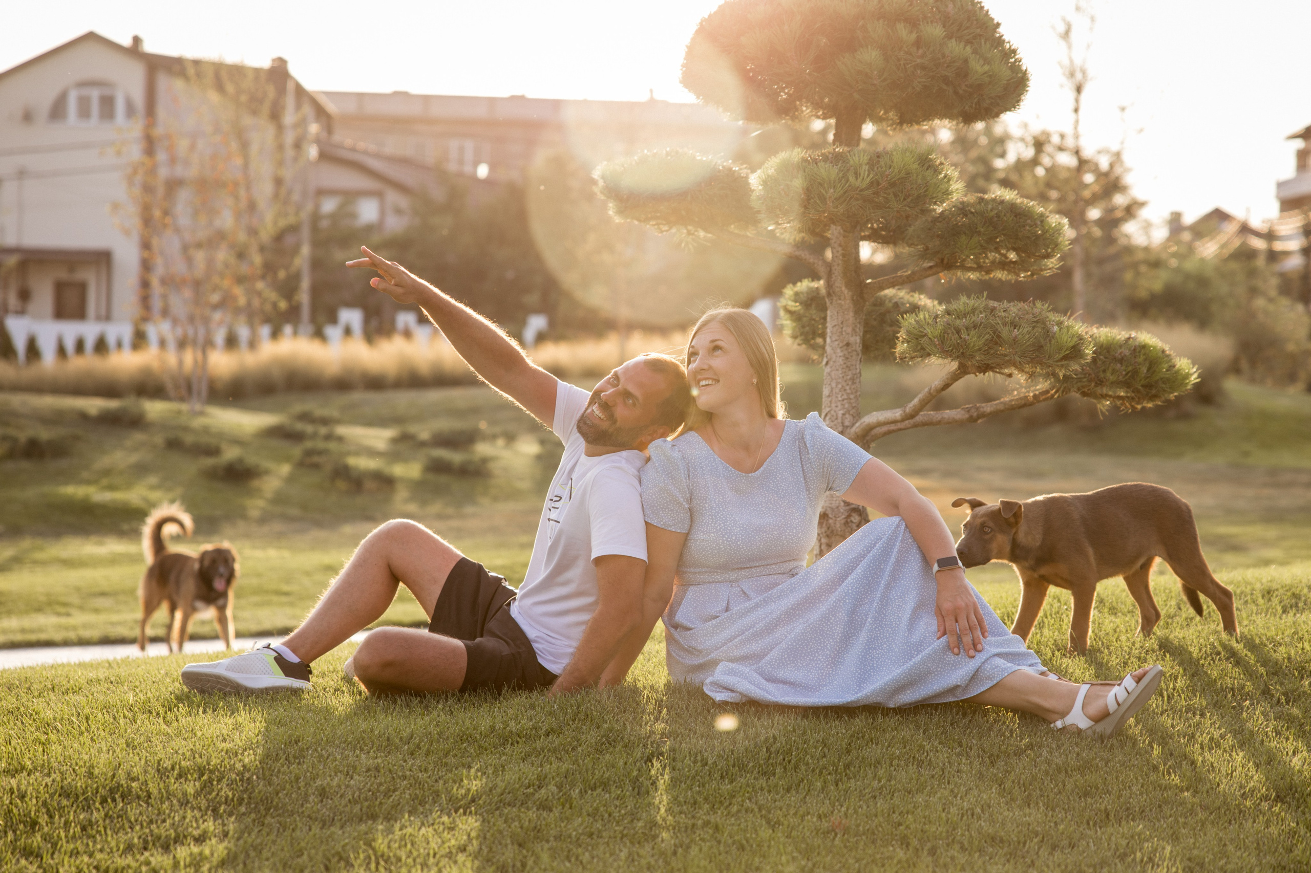 В парке. Семейный и свадебный фотограф в Геленджике Михаил Шматов