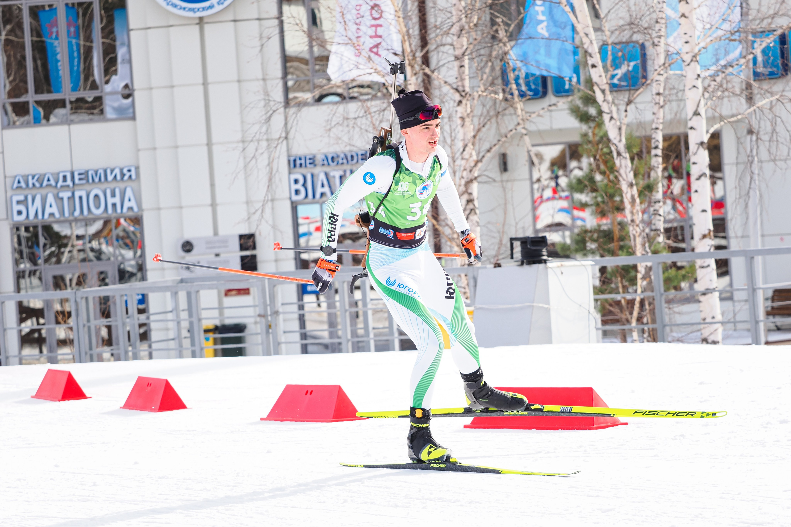 Биатлон / Первенство России. Репортажный фотограф Алексей Козьмин