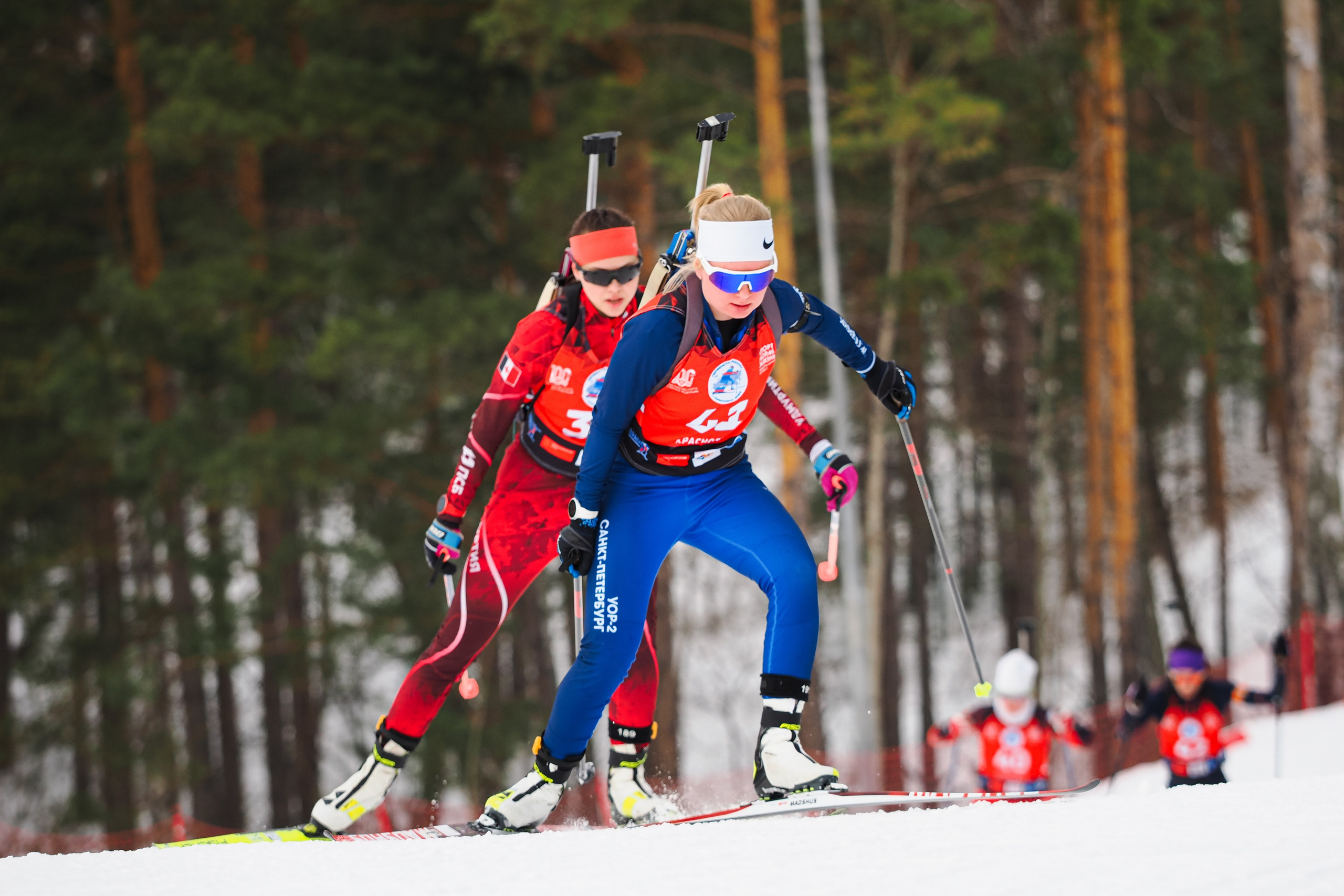 Биатлон / Первенство России. Репортажный фотограф Алексей Козьмин