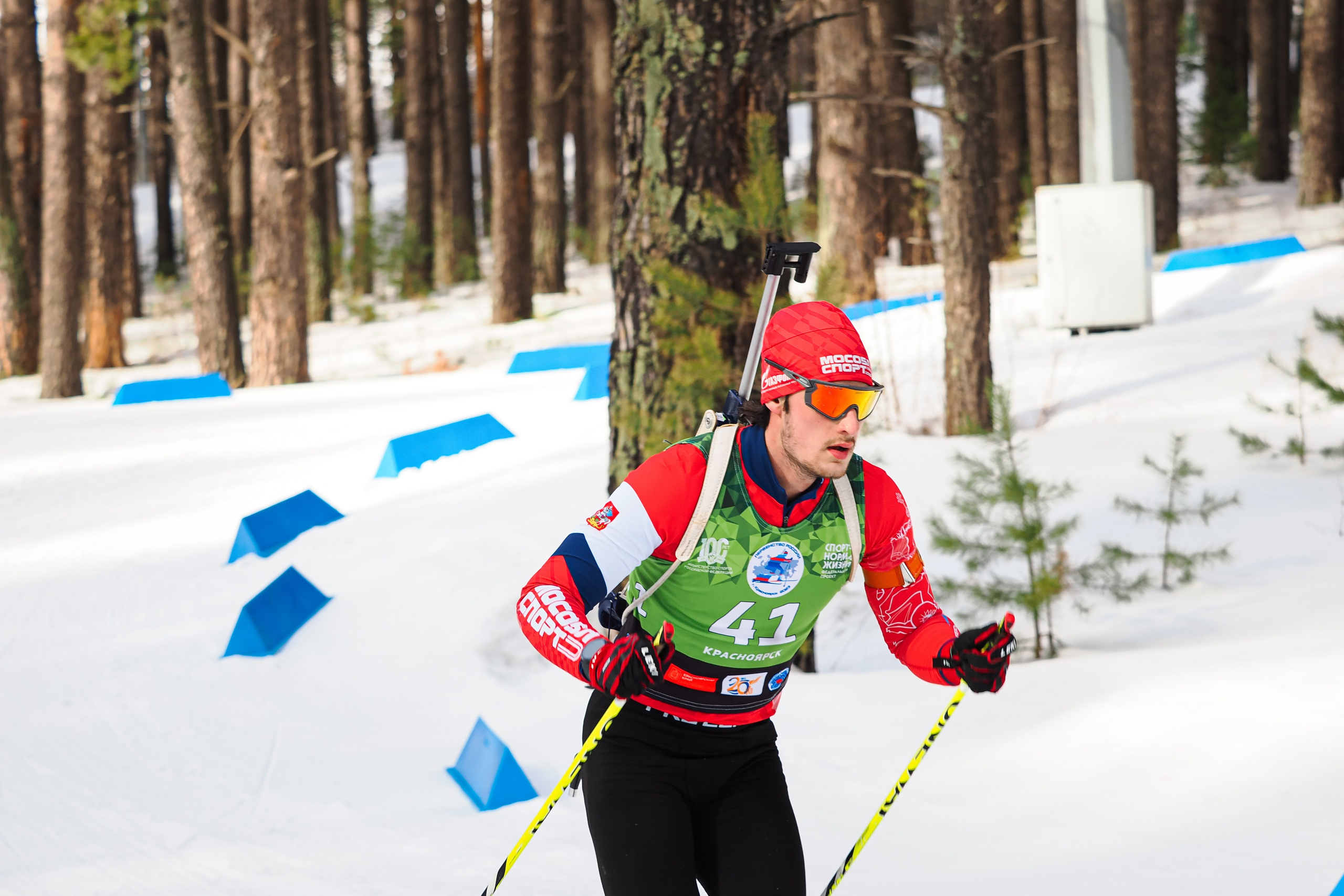 Биатлон / Первенство России. Репортажный фотограф Алексей Козьмин