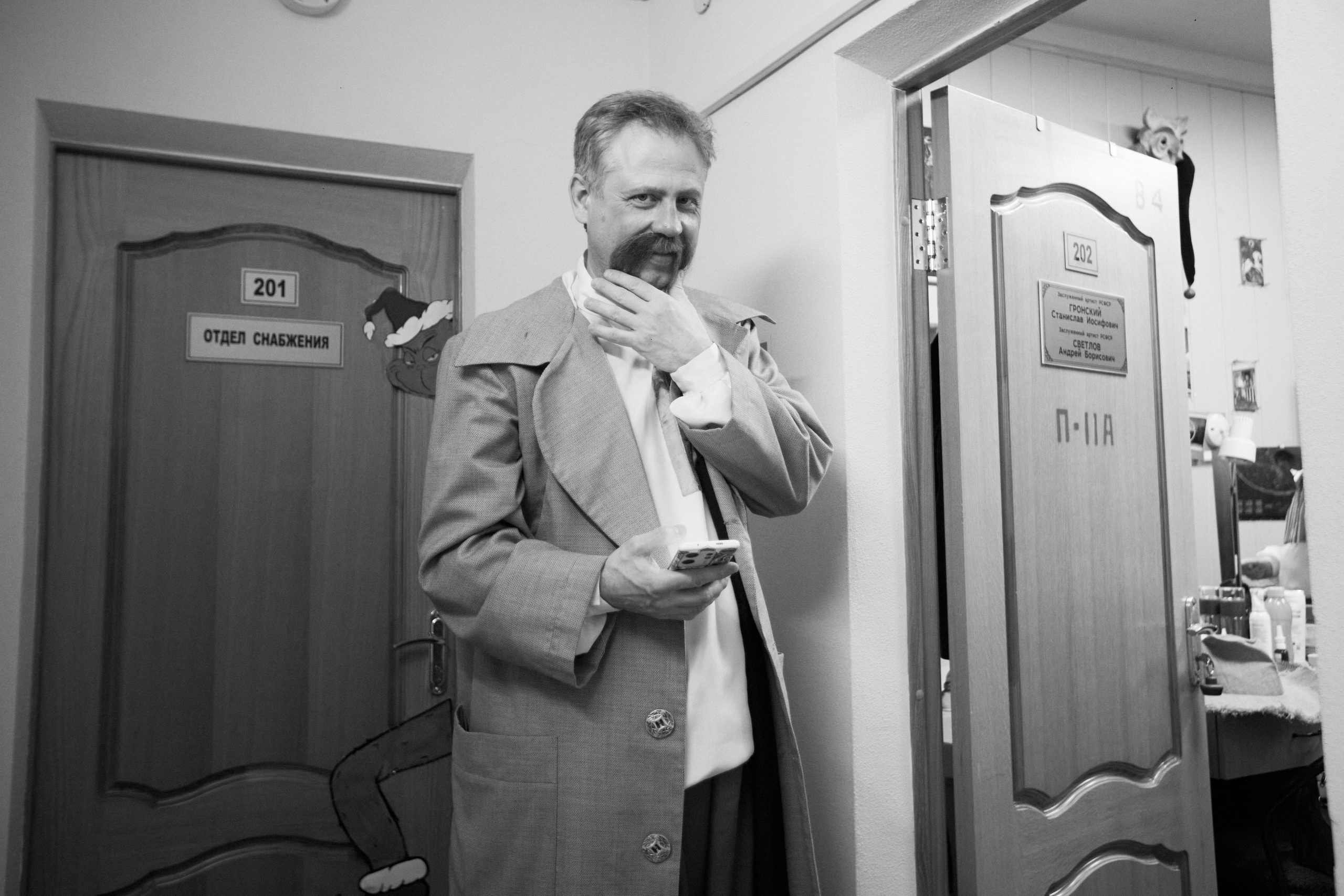 За кулисами. Фотограф Юлия Маринина