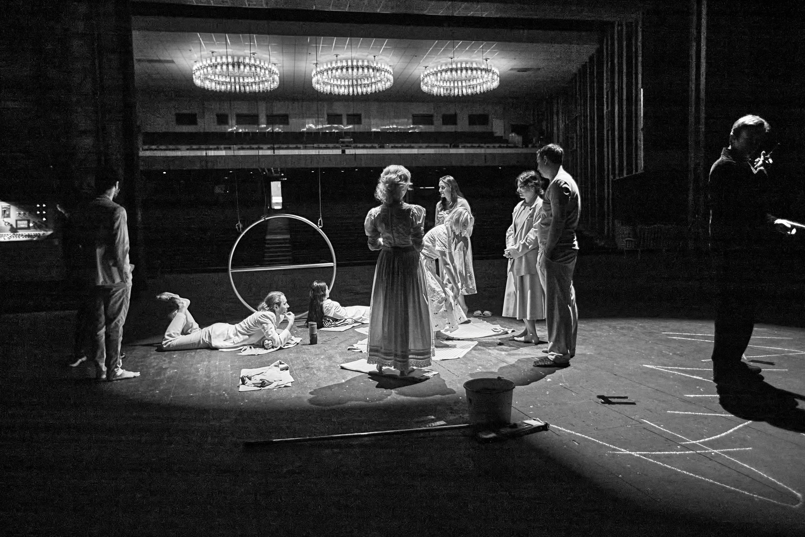 За кулисами. Фотограф Юлия Маринина