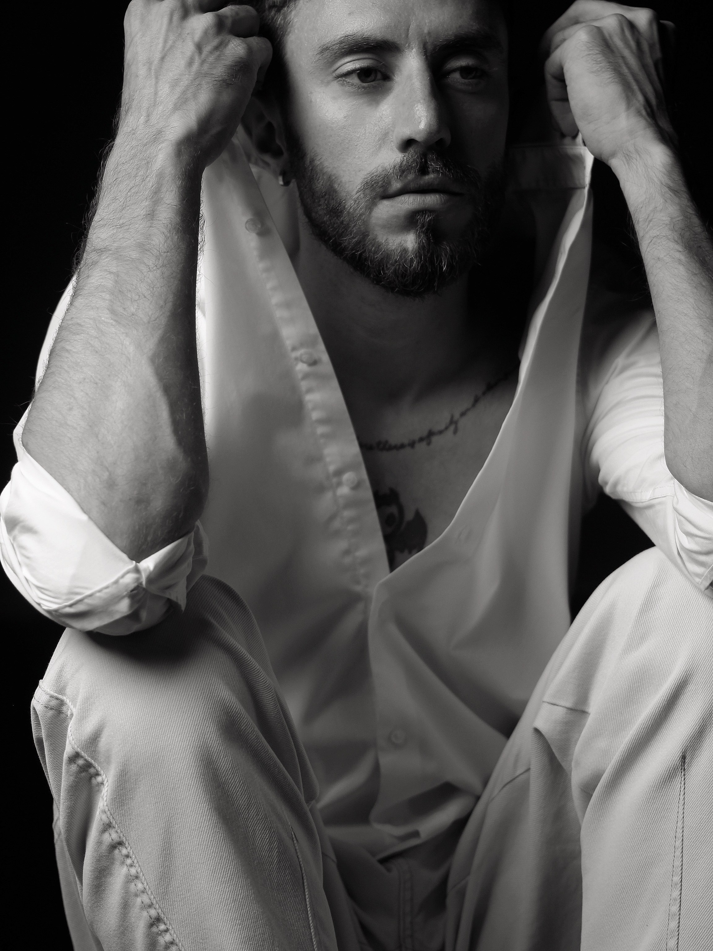 Иван, студия VOGUE. Photography Eva