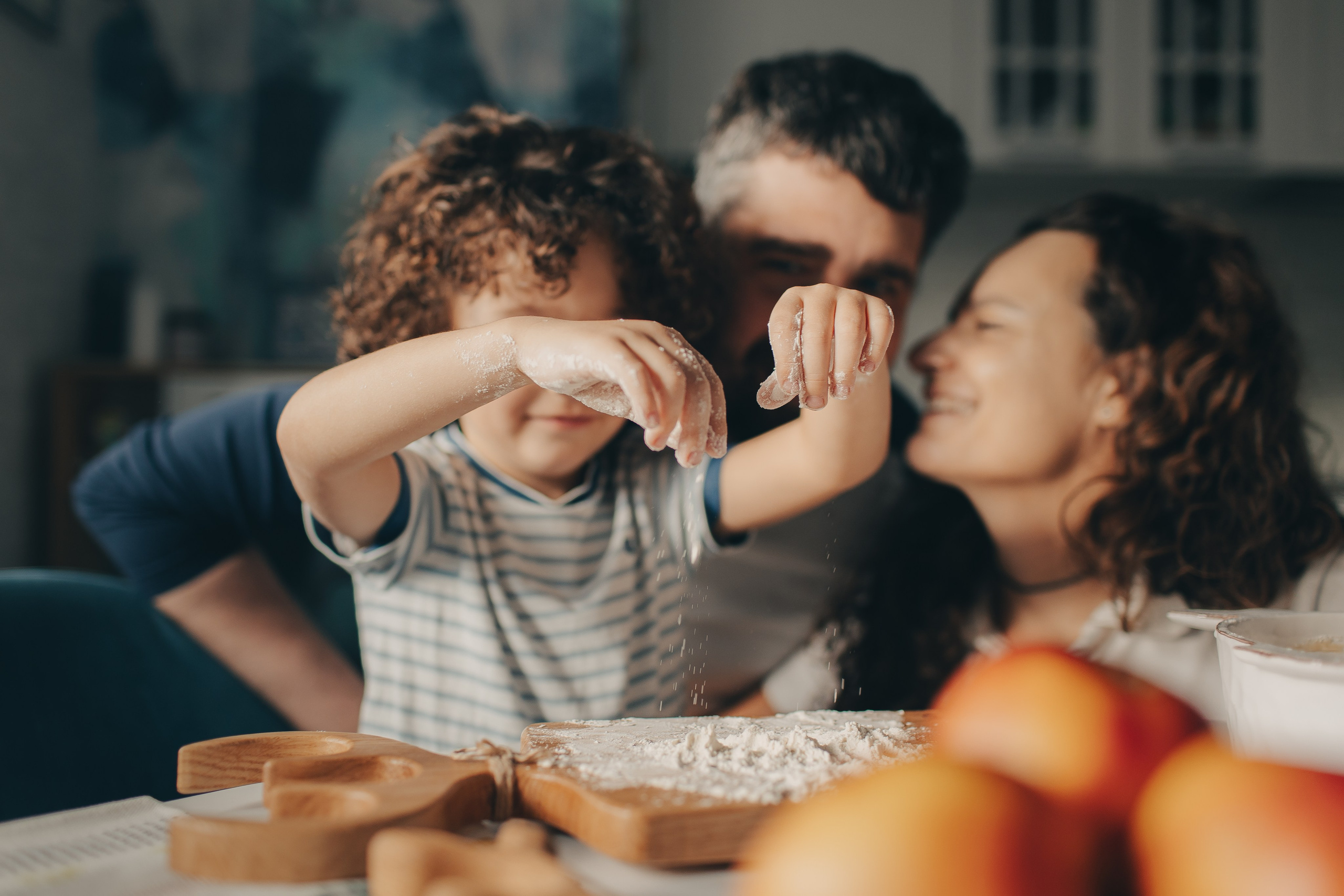 Семейная домашняя фотосъёмка. Фотограф Евгения Мальцева, Архангельск