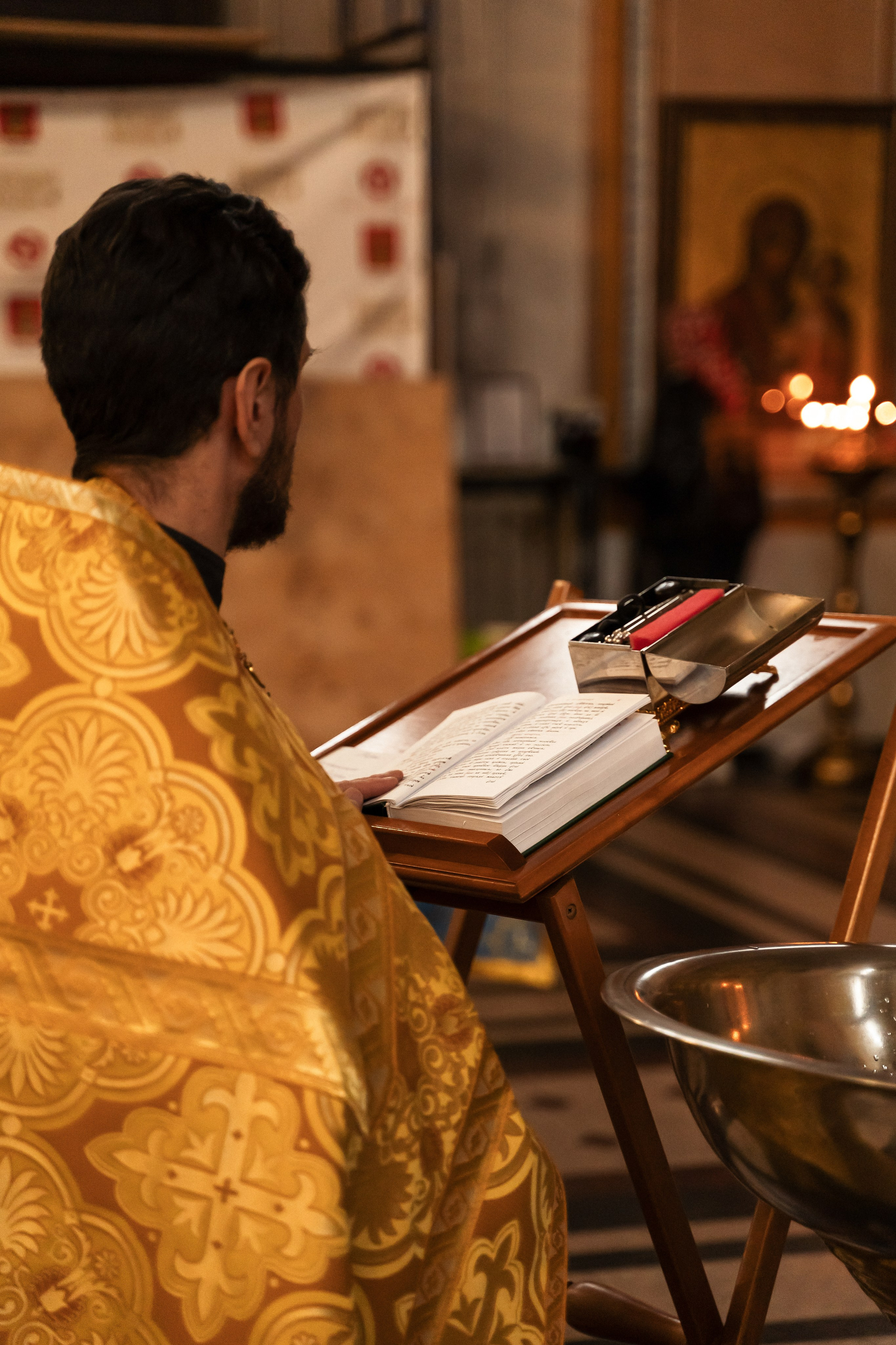 Крещение Марка. Фотограф Алина Филимонова Тверь