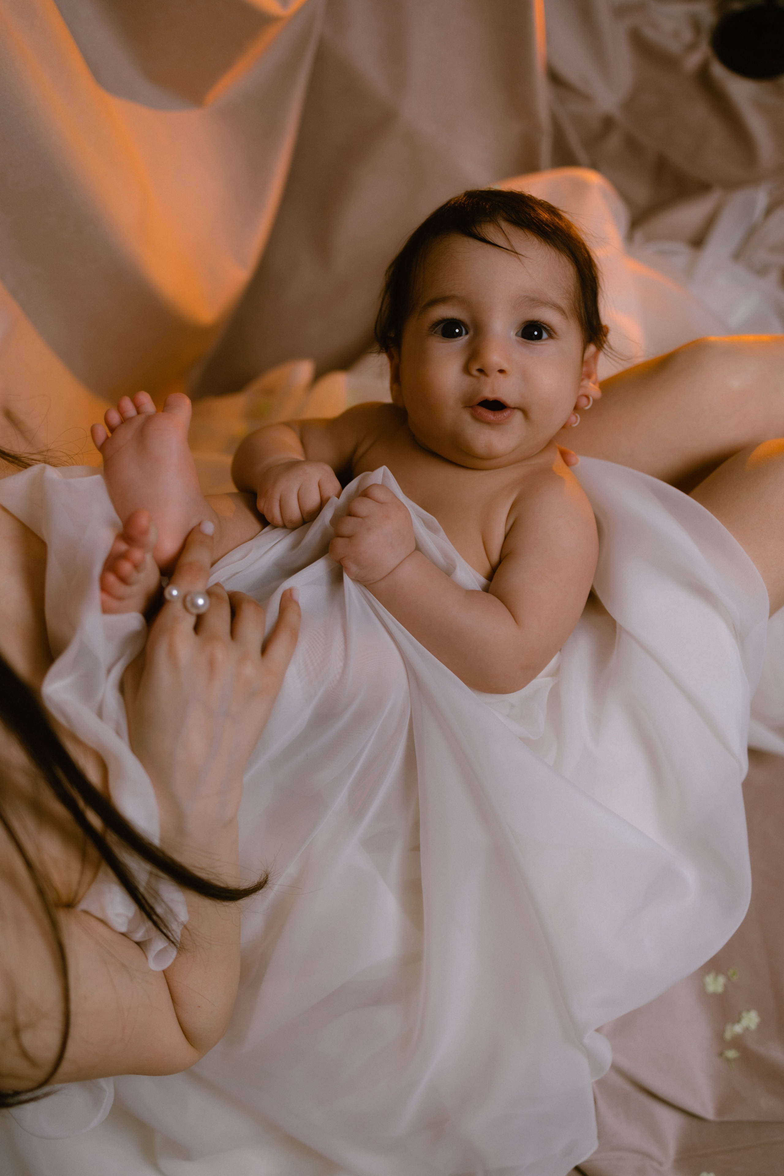 Вера и Арон, мама с малышом. Семейный и свадебный фотограф в Самаре Анастасия Воропаева