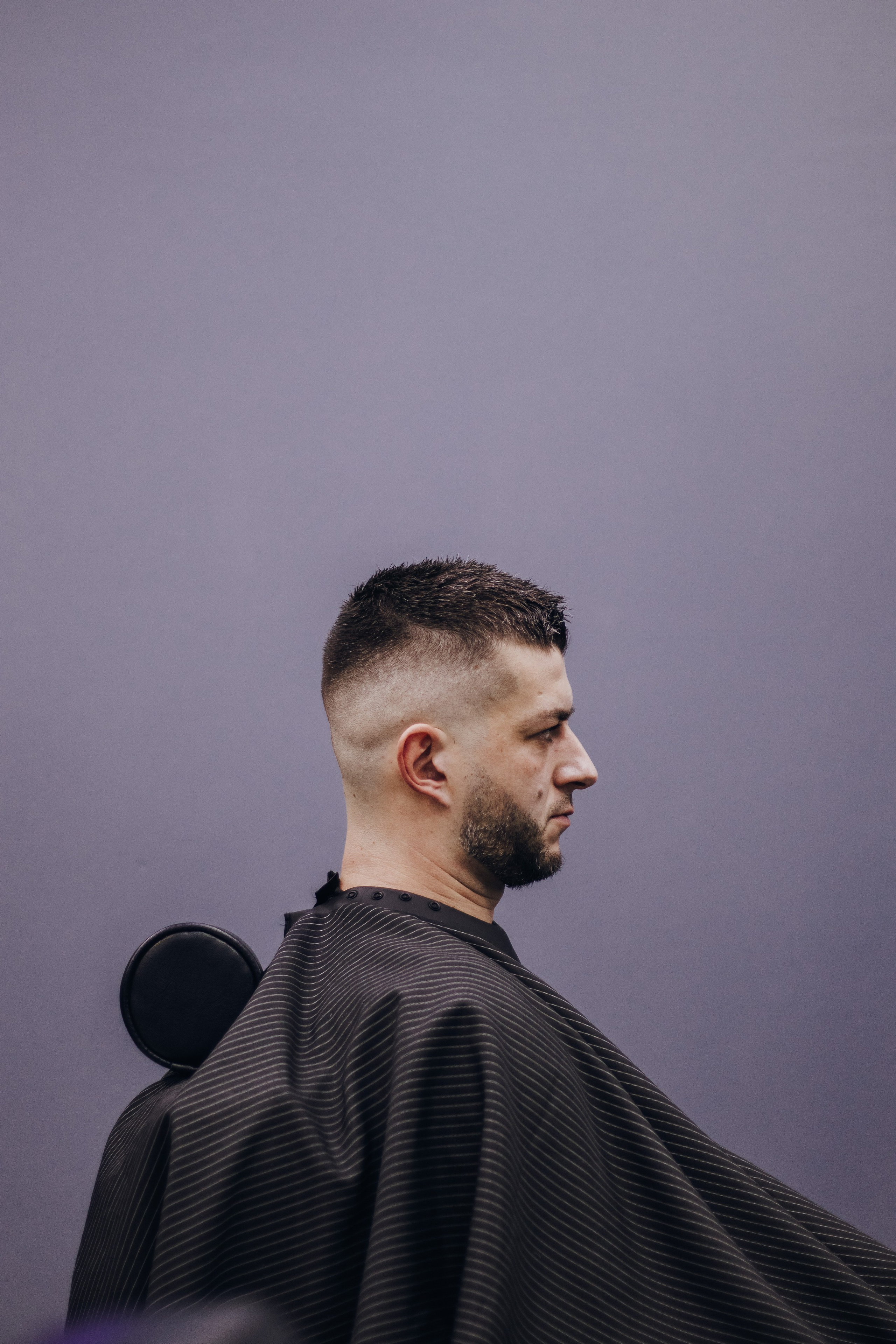 Barbershop Dad. Content shooting. KRIS KRUPINNIKOVA