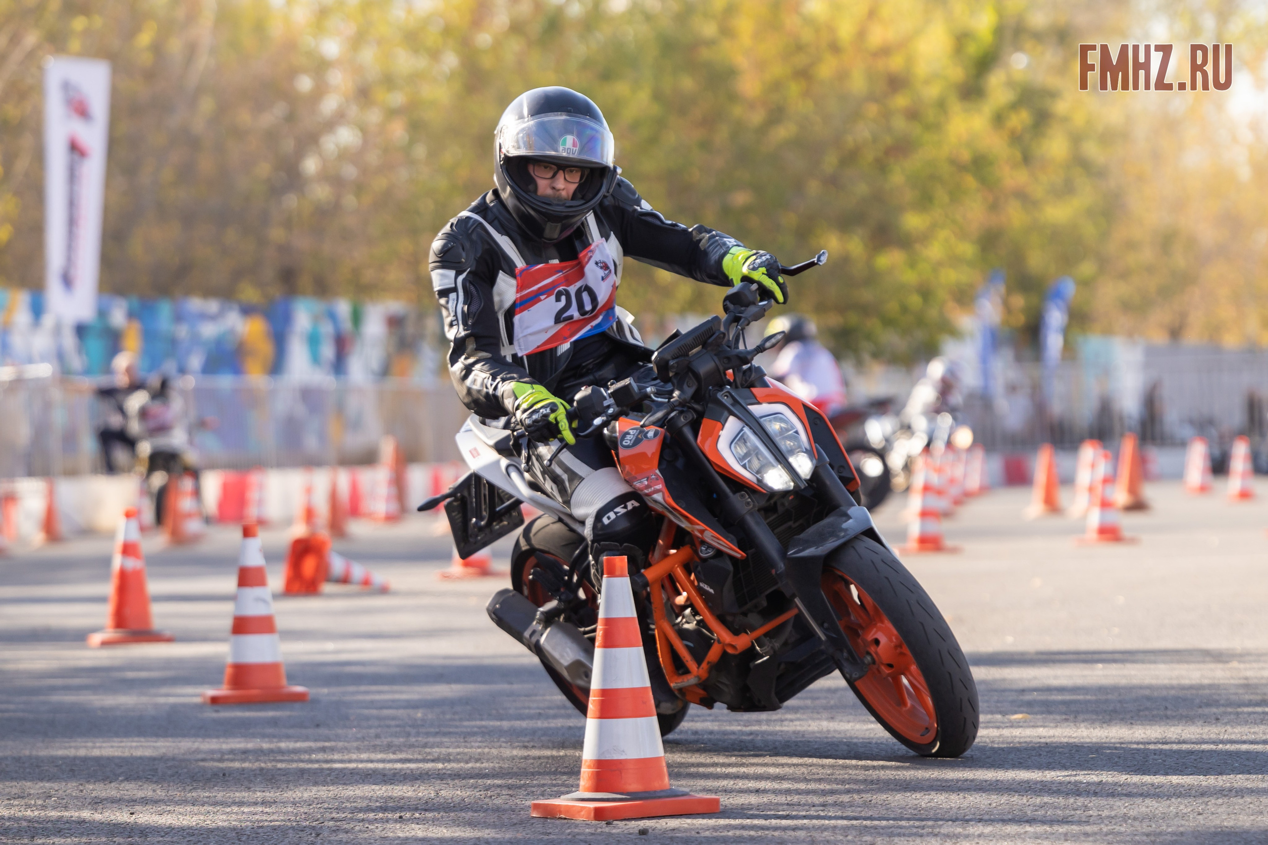 Соревнования по мотоджимхане на площадке Мосгортранс 15.09.2024. Фотограф Владимир Охрименко
