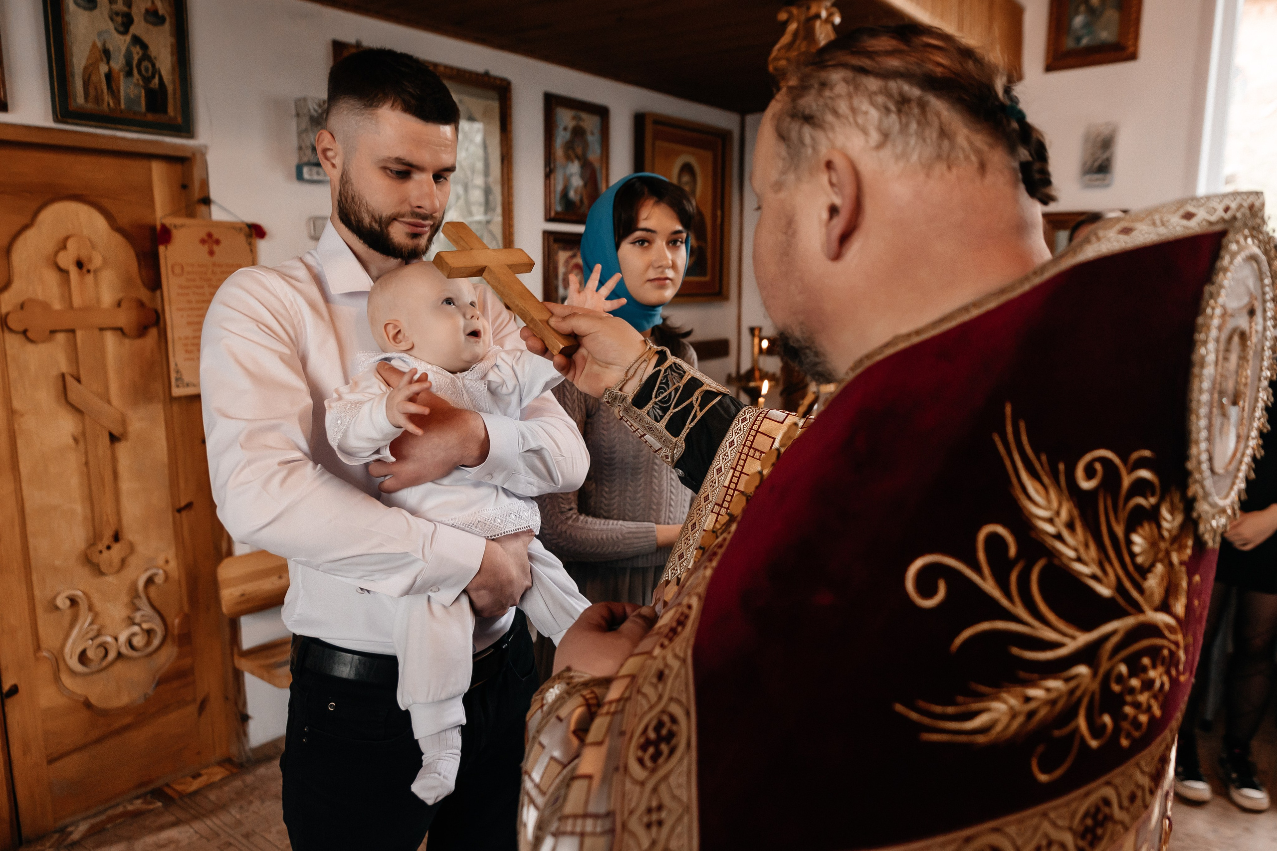 Крещение Леши. Семейный фотограф Минск Усова Ольга