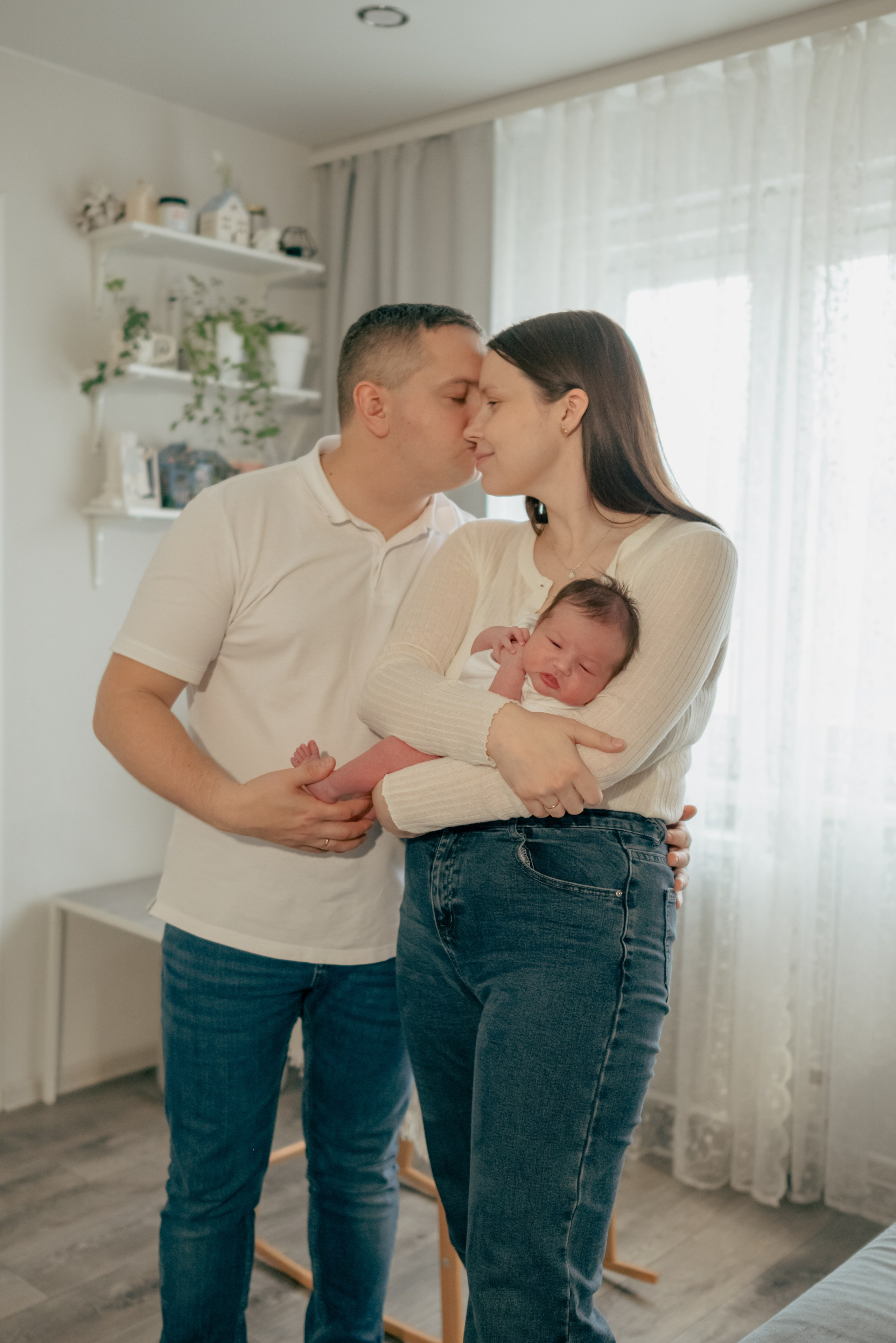 Домашняя фотоистория. Кира. Фотограф новорожденных в Норильске Виктория Шагалиева