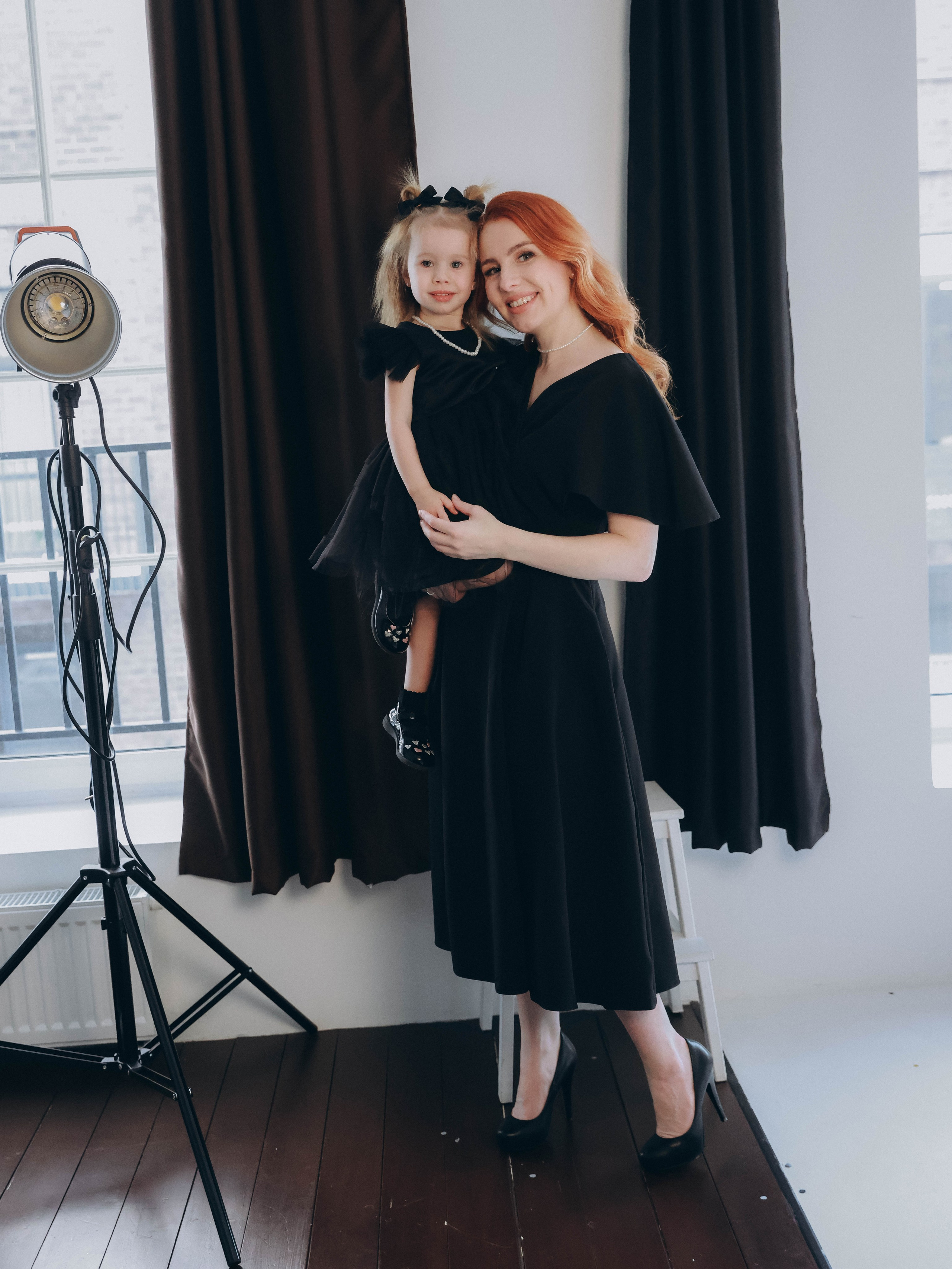 Семейная фотосессия in Black. Мультифотограф Динара Ахмедзянова