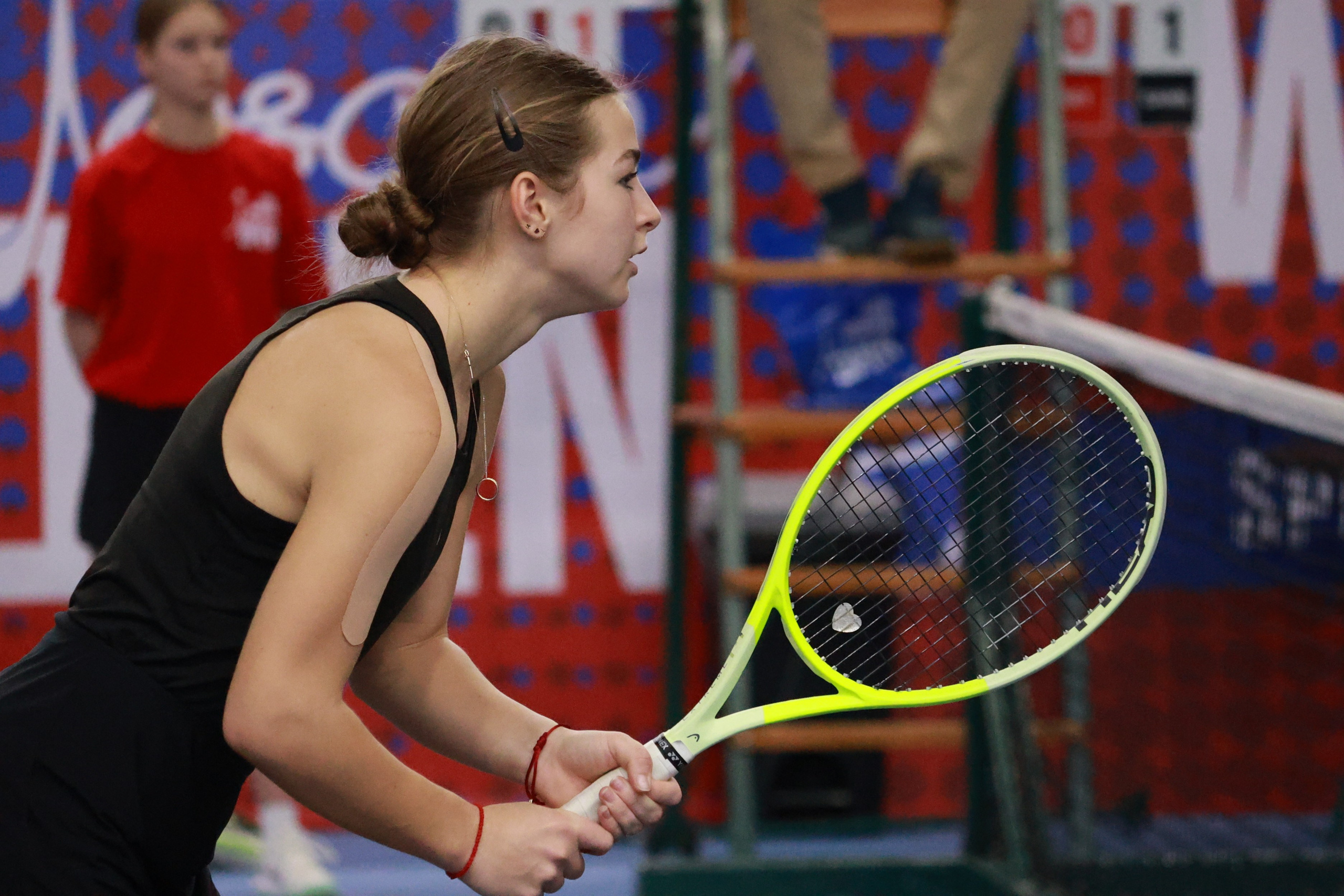 Открытый зимний кубок по теннису Winter Moscow Open 2025. Репортажный фотограф, спортивный фотограф в Москве и области