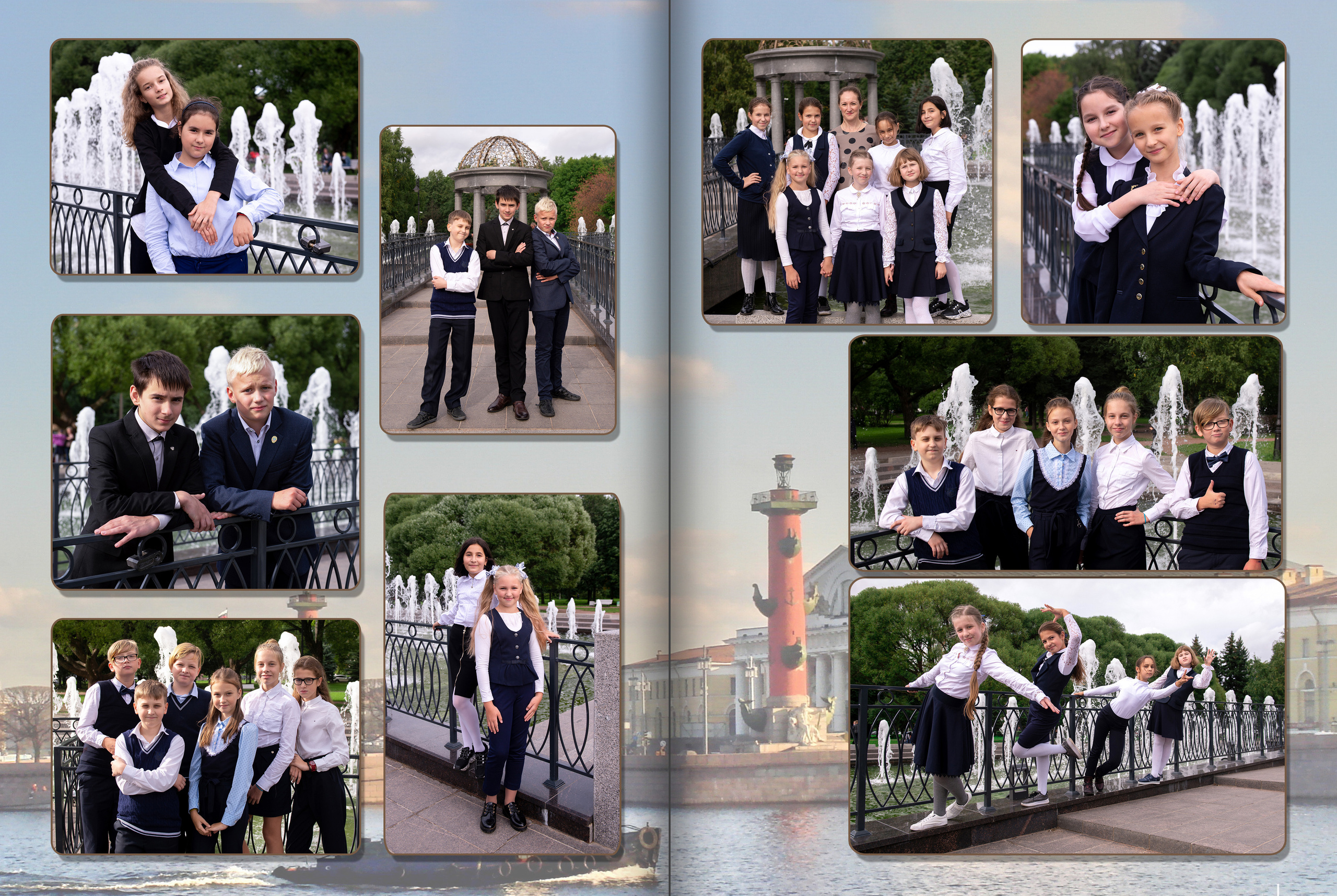 Дизайн альбома для 4 класса Grey. Выпускные альбомы — Студия Максимус Санкт-Петербург