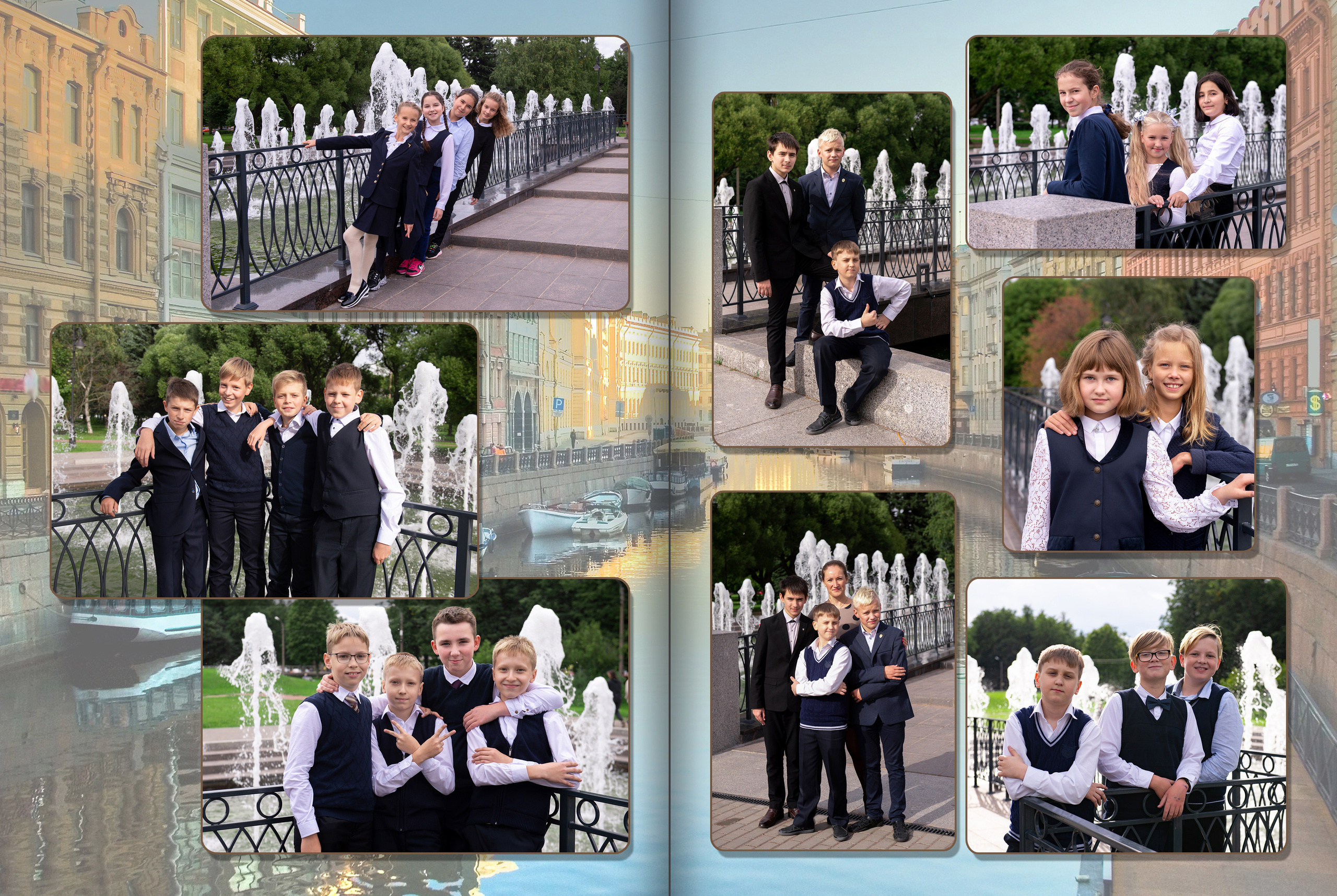 Дизайн альбома для 4 класса Grey. Выпускные альбомы — Студия Максимус Санкт-Петербург