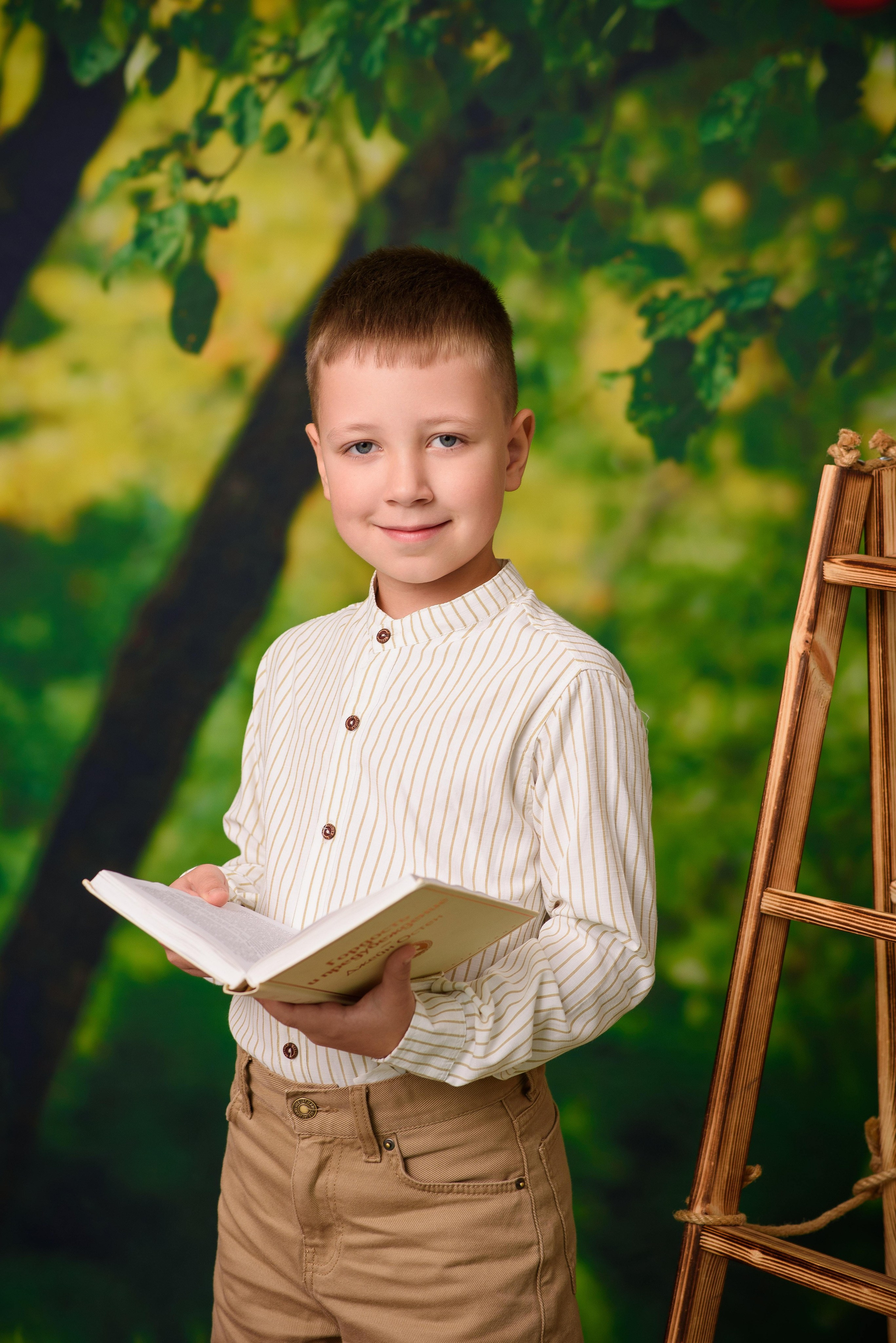 Яблочный сад. Детская фотостудия Москва