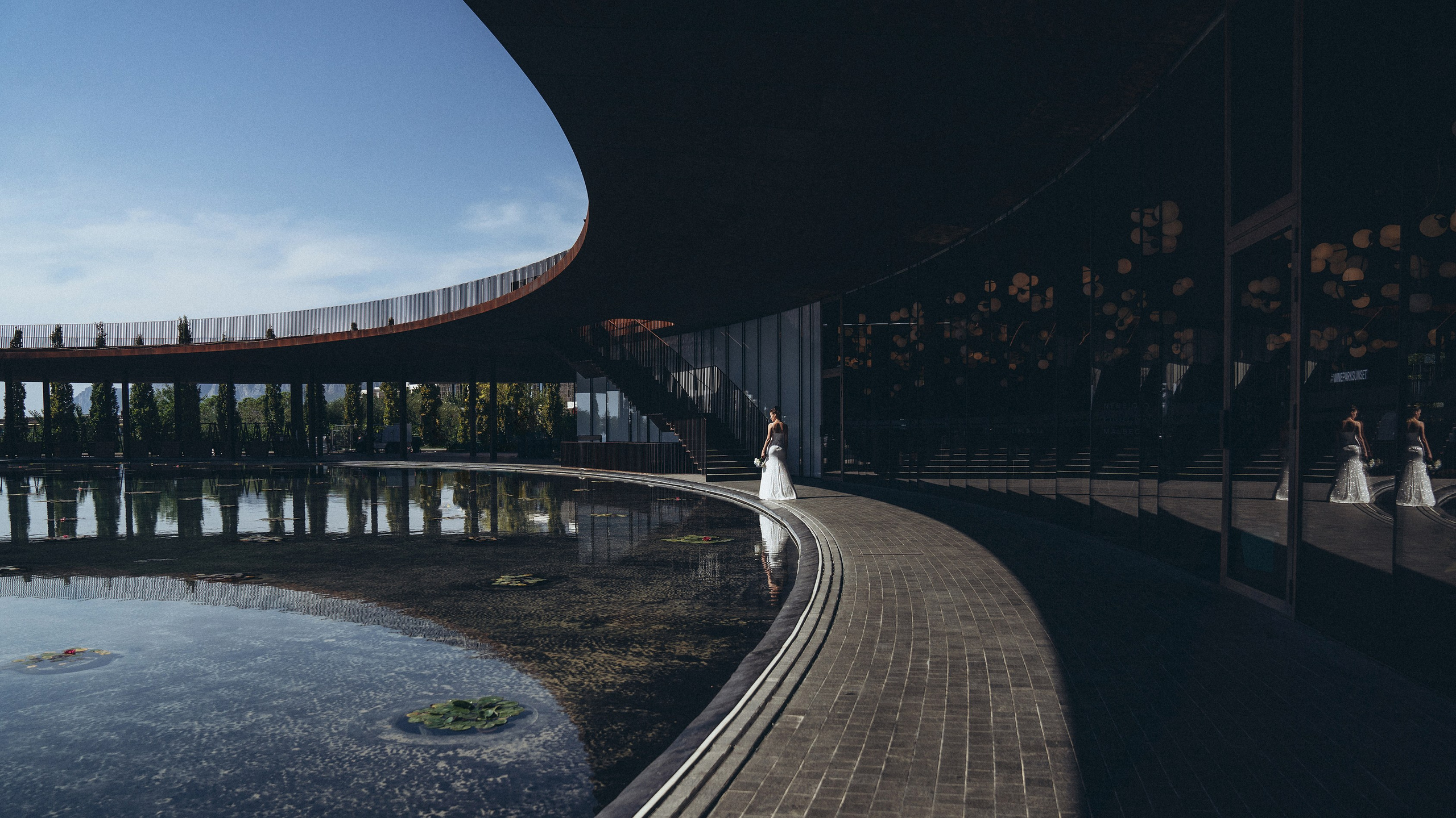 свадебная прогулка