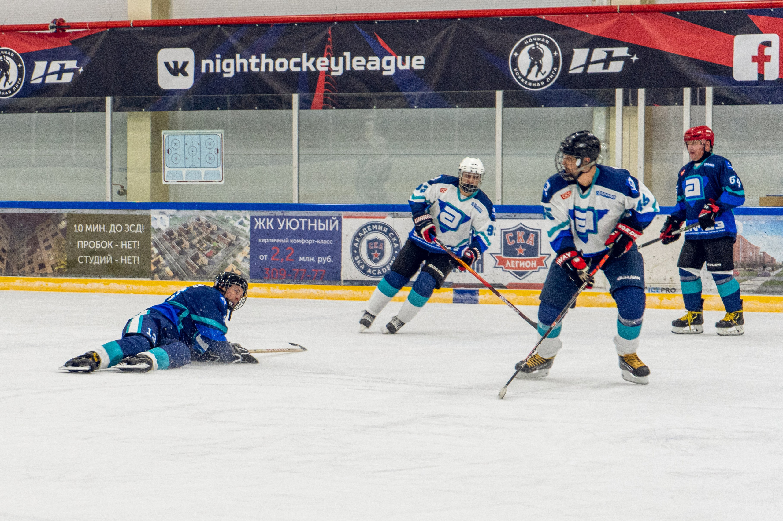 Тренировка по хоккею «ЦМКБ «Алмаз»