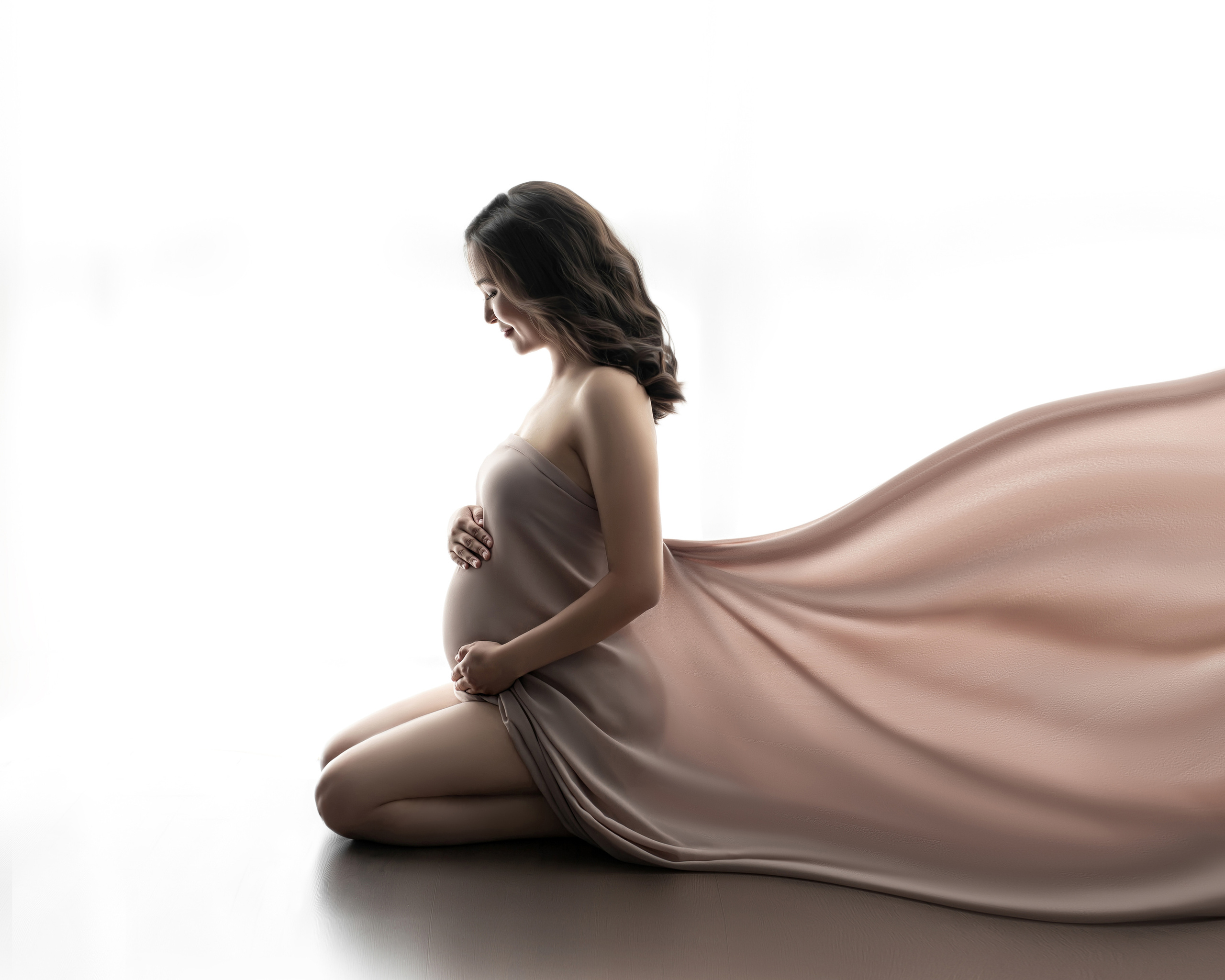 В ожидании чуда. Демидова Натали, фотограф беременности и материнства г. Астана