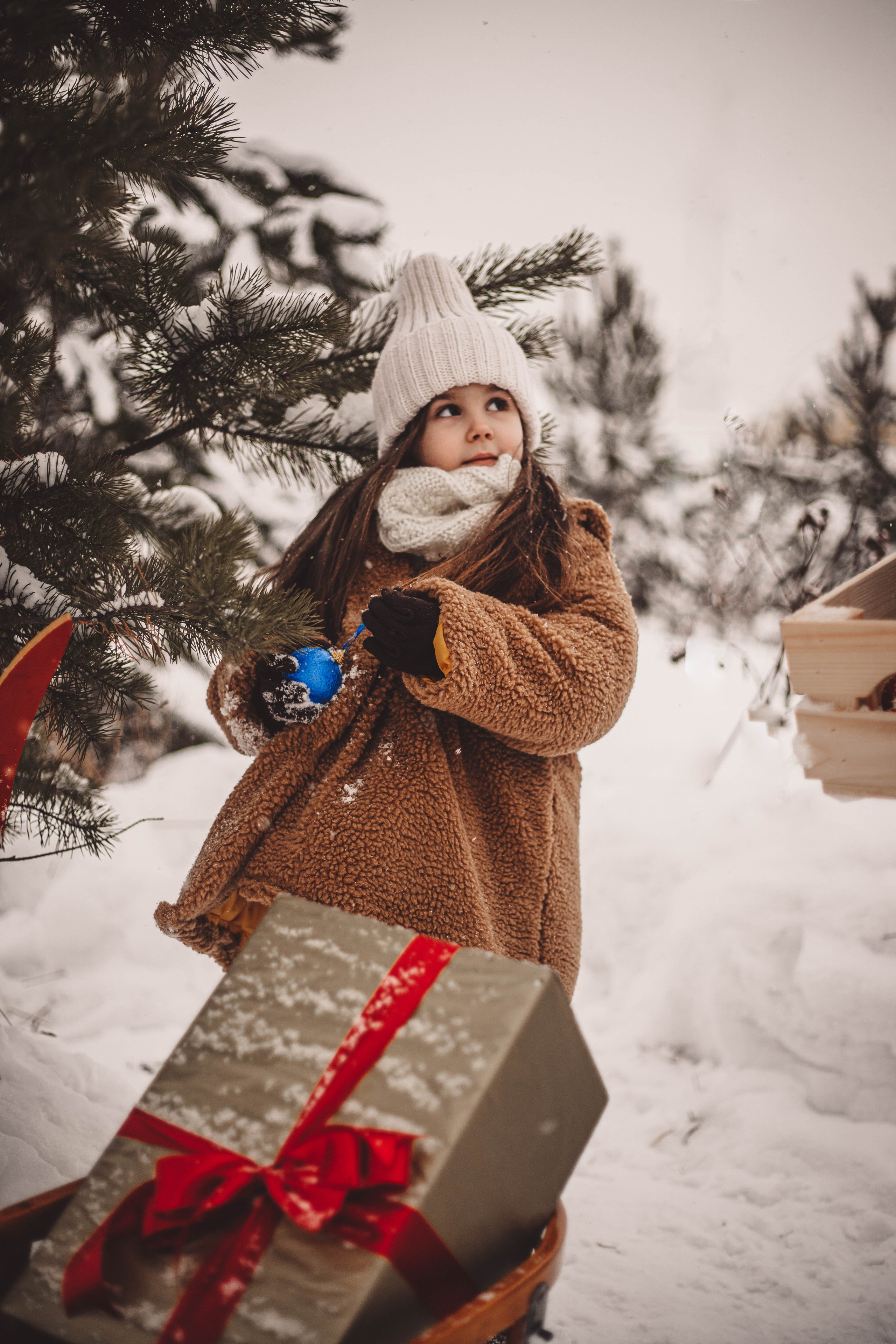 Фотопроект - Волшебная встреча с Дедом Морозом. Семейный и женский фотограф Кемерово Мария Степ