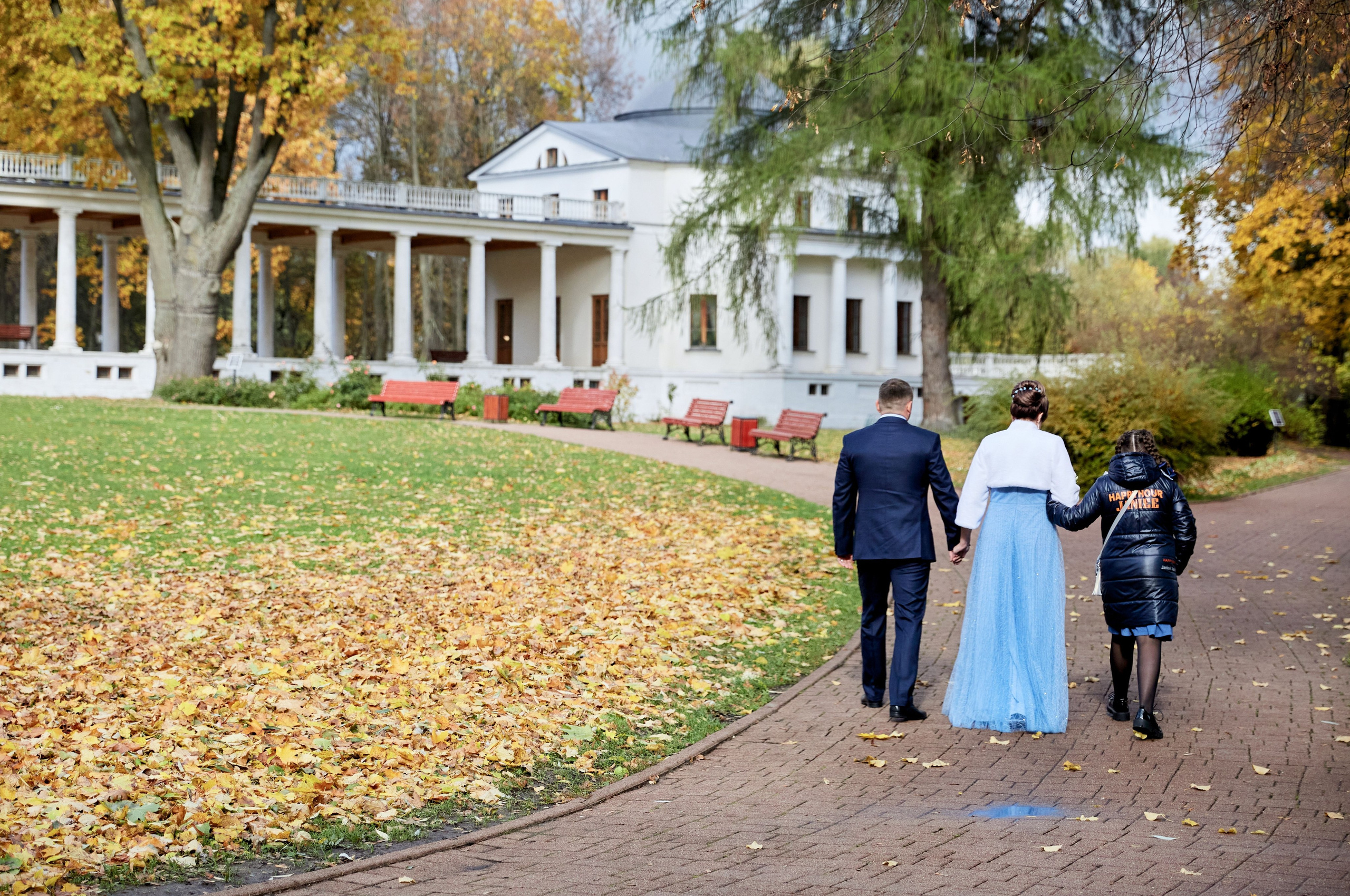 Свадебная фотосессия в Остафьево