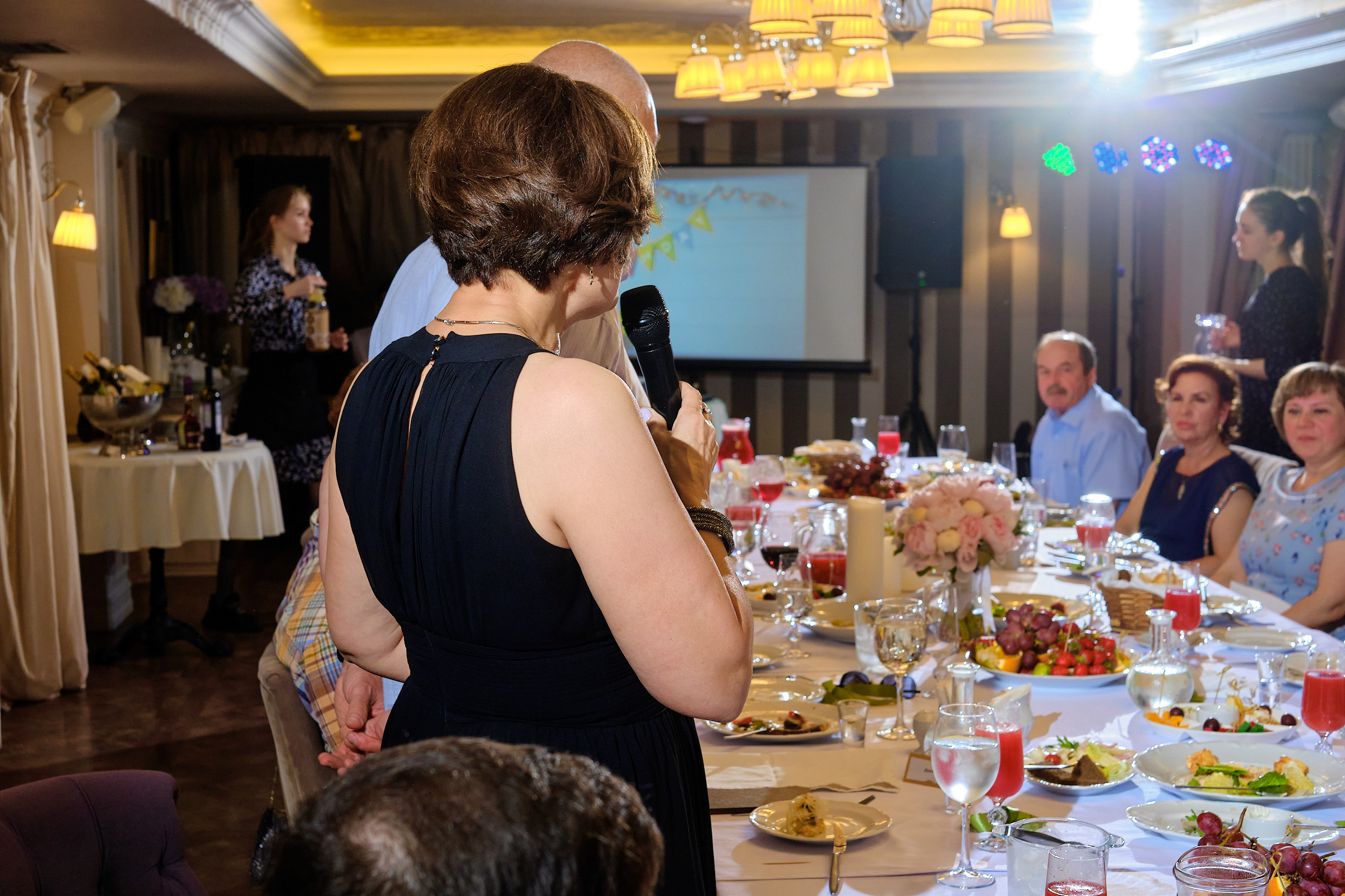 Юбилей. банкет в ресторане Крюшон. Профессиональный фотограф в Екатеринбурге Юра Сахар
