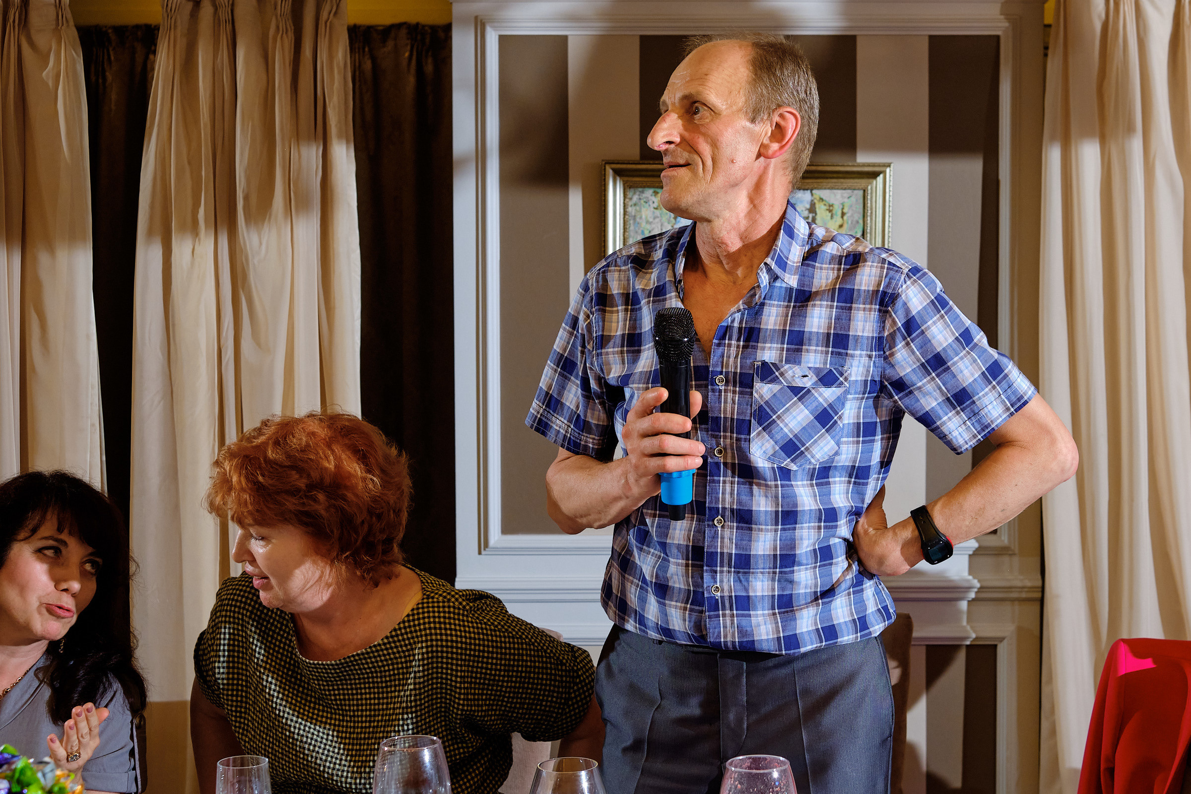 Юбилей. банкет в ресторане Крюшон. Профессиональный фотограф в Екатеринбурге Юра Сахар