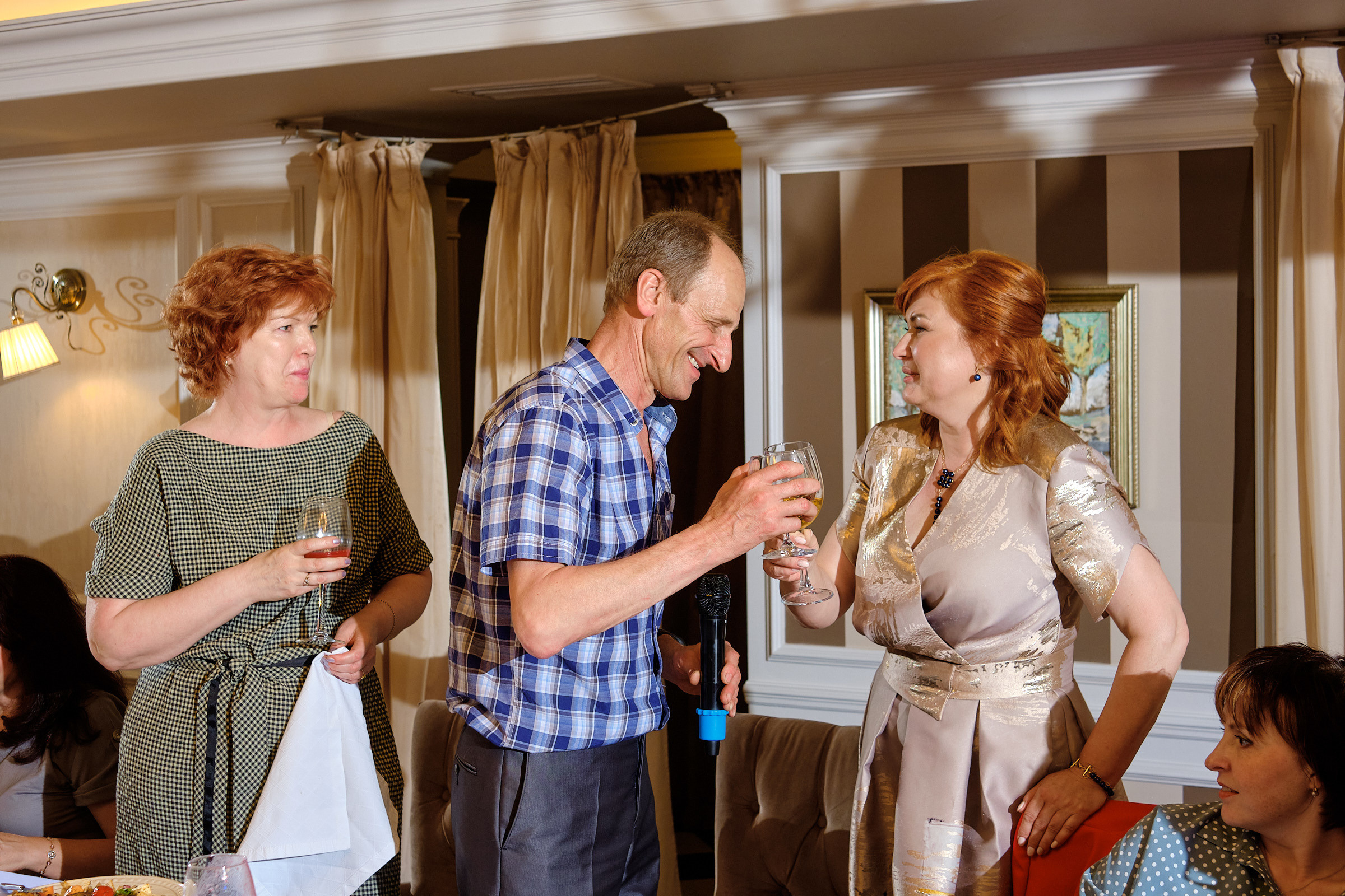 Юбилей. банкет в ресторане Крюшон. Профессиональный фотограф в Екатеринбурге Юра Сахар