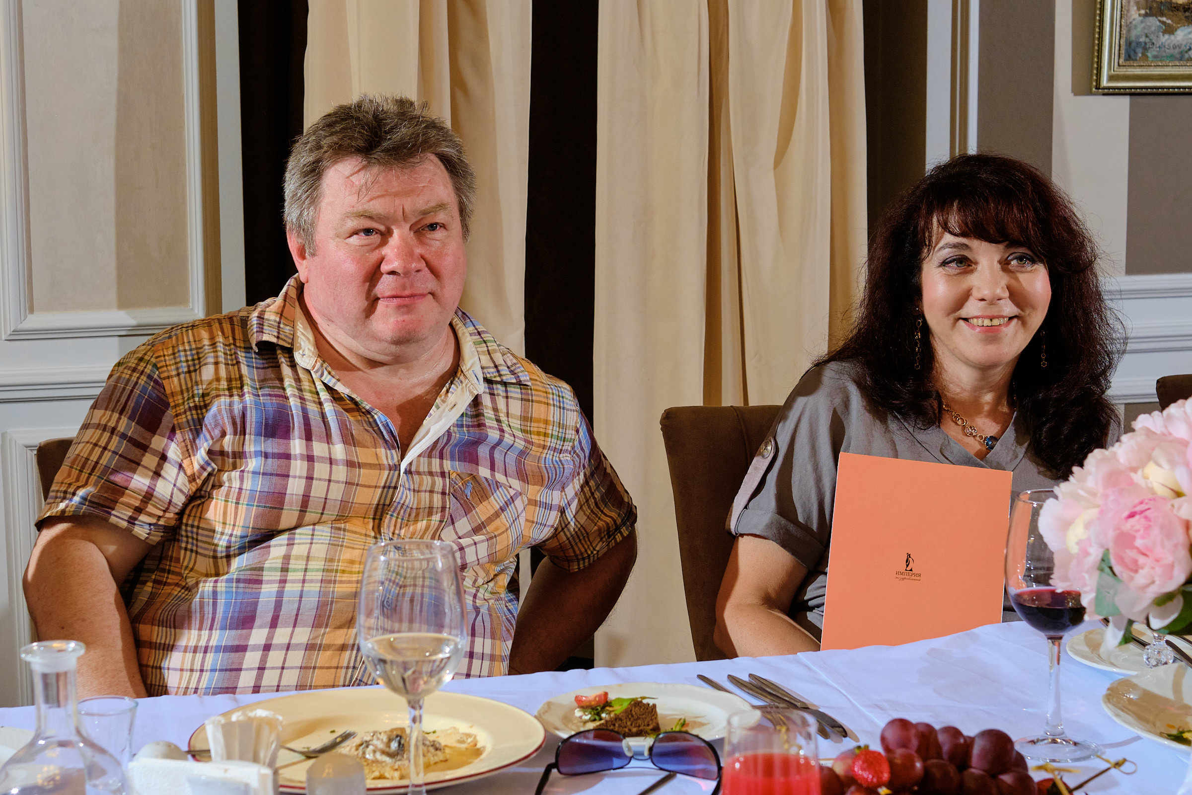 Юбилей. банкет в ресторане Крюшон. Профессиональный фотограф в Екатеринбурге Юра Сахар