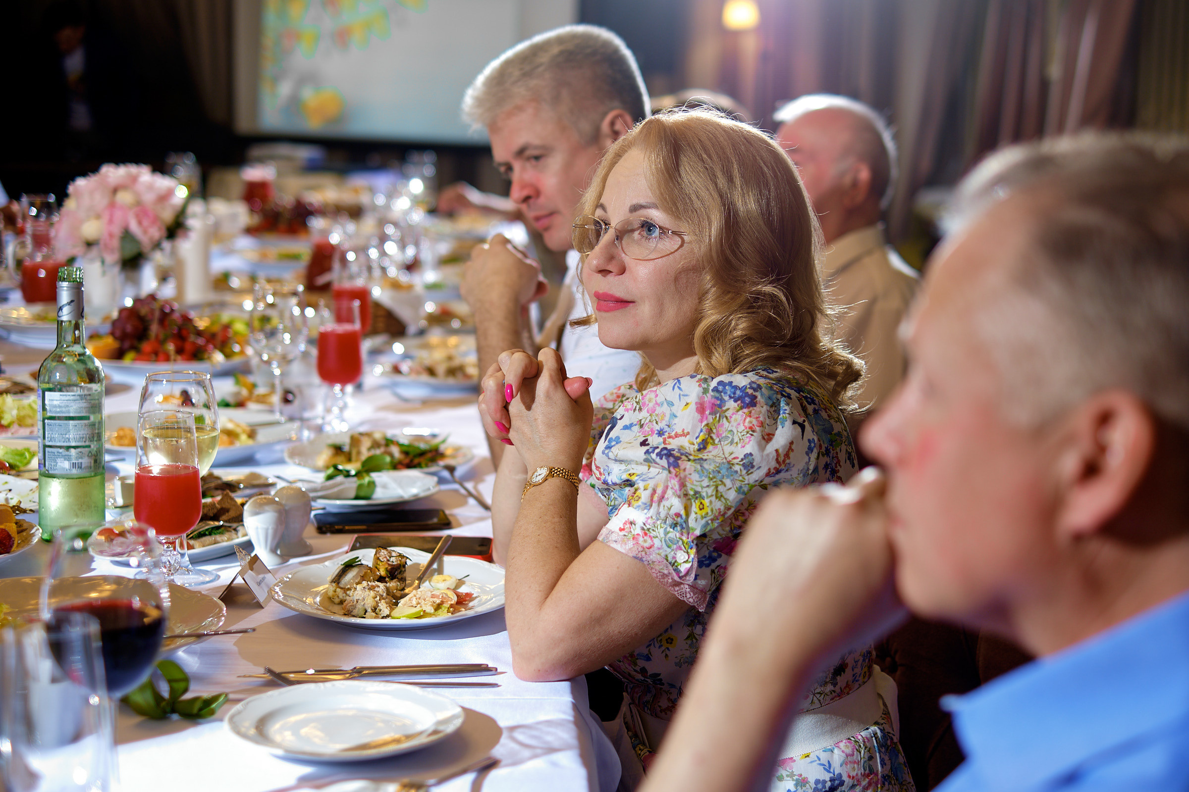 Юбилей. банкет в ресторане Крюшон. Профессиональный фотограф в Екатеринбурге Юра Сахар