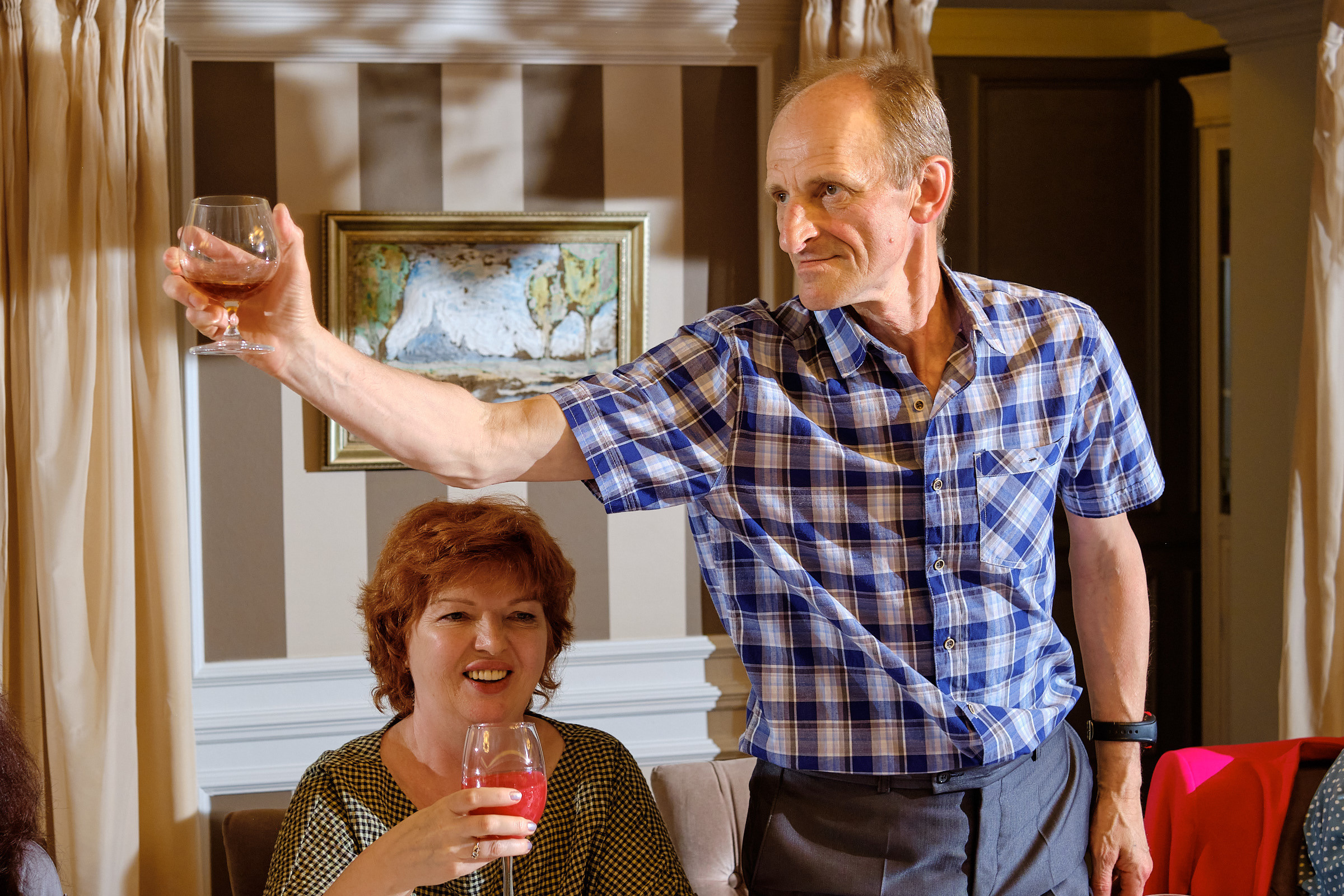 Юбилей. банкет в ресторане Крюшон. Профессиональный фотограф в Екатеринбурге Юра Сахар