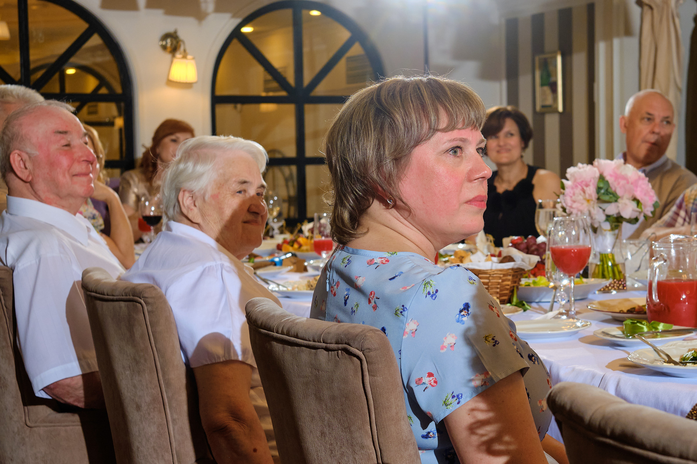 Юбилей. банкет в ресторане Крюшон. Профессиональный фотограф в Екатеринбурге Юра Сахар