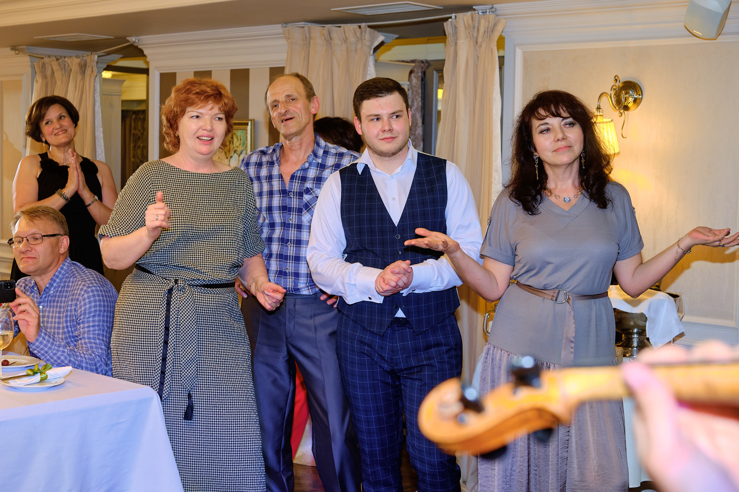 Юбилей. банкет в ресторане Крюшон. Профессиональный фотограф в Екатеринбурге Юра Сахар