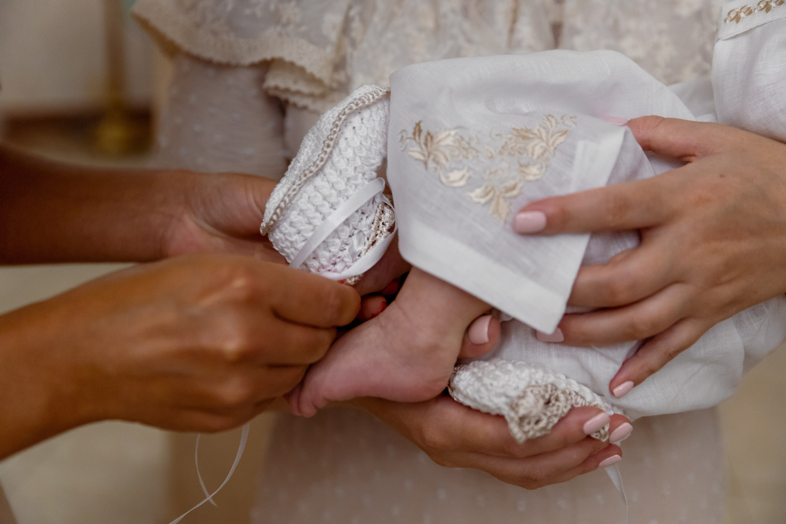 Крещение Мирона. Портретный и семейный фотограф в Москве Ирина Голубчина