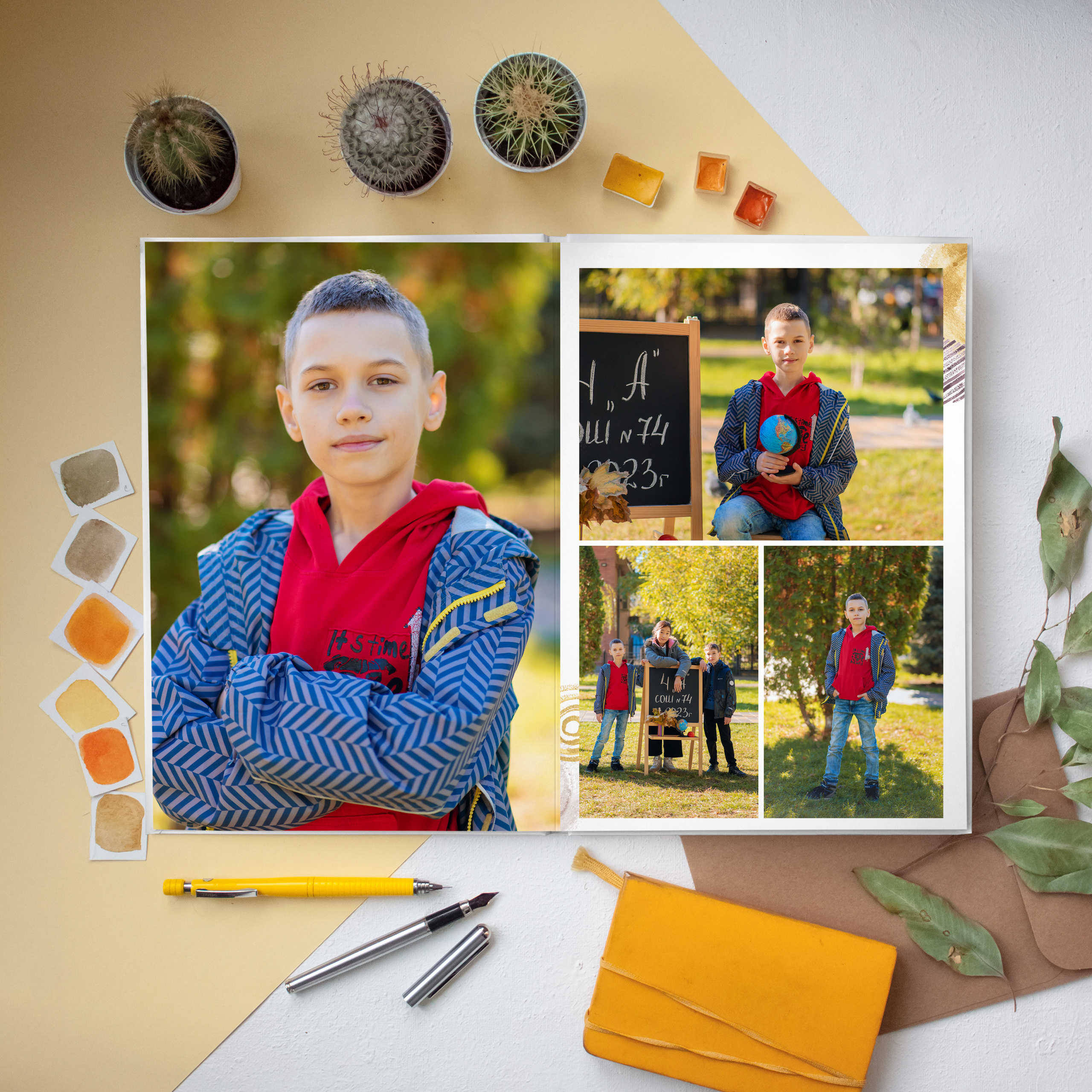 Акварель. Дизайнер fotokniga_ast