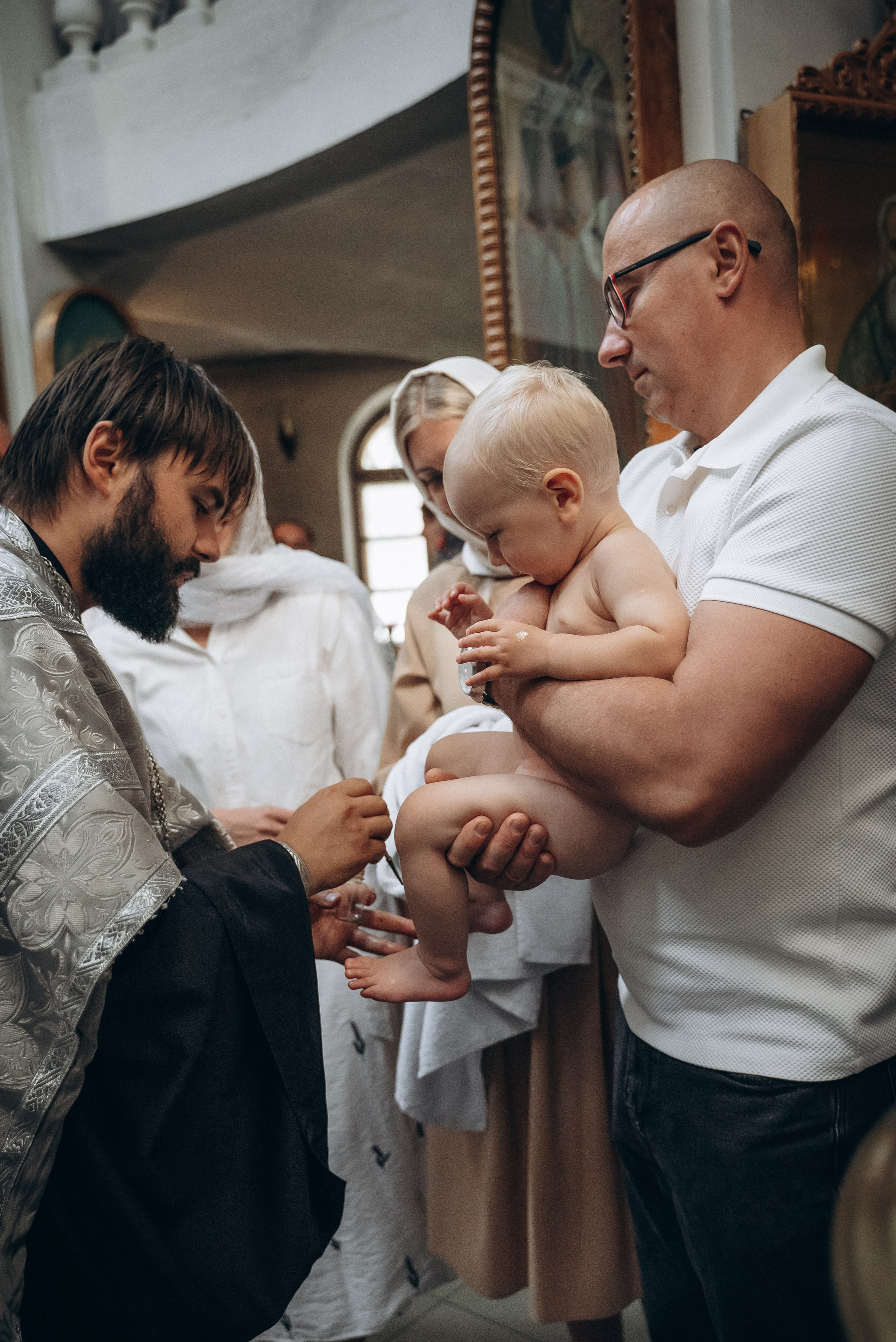 Крещение Демьяна. Семейный фотограф в Минске Дарья Дреко