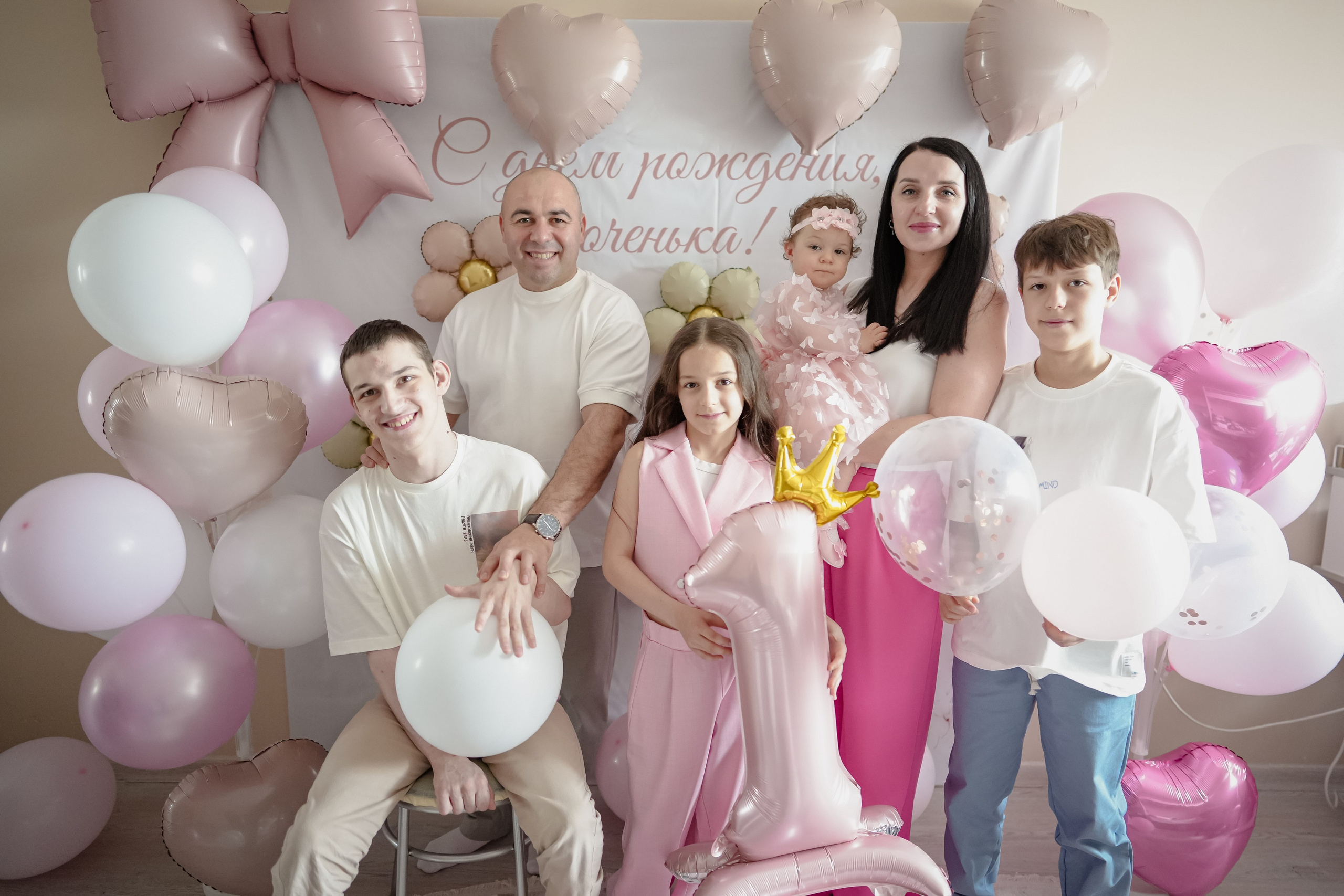 Оливии годик. Семейный и детский фотограф в Москве (Тинао) Галкина Алевтина