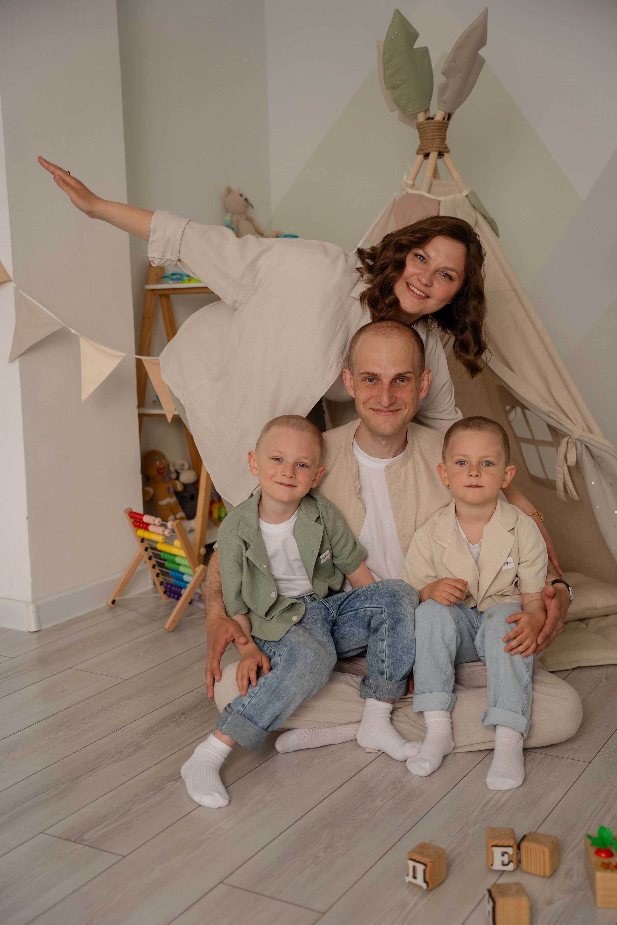 Ксения и ее семья. Анастасия Антипинская — профессиональный фотограф в Хабаровске