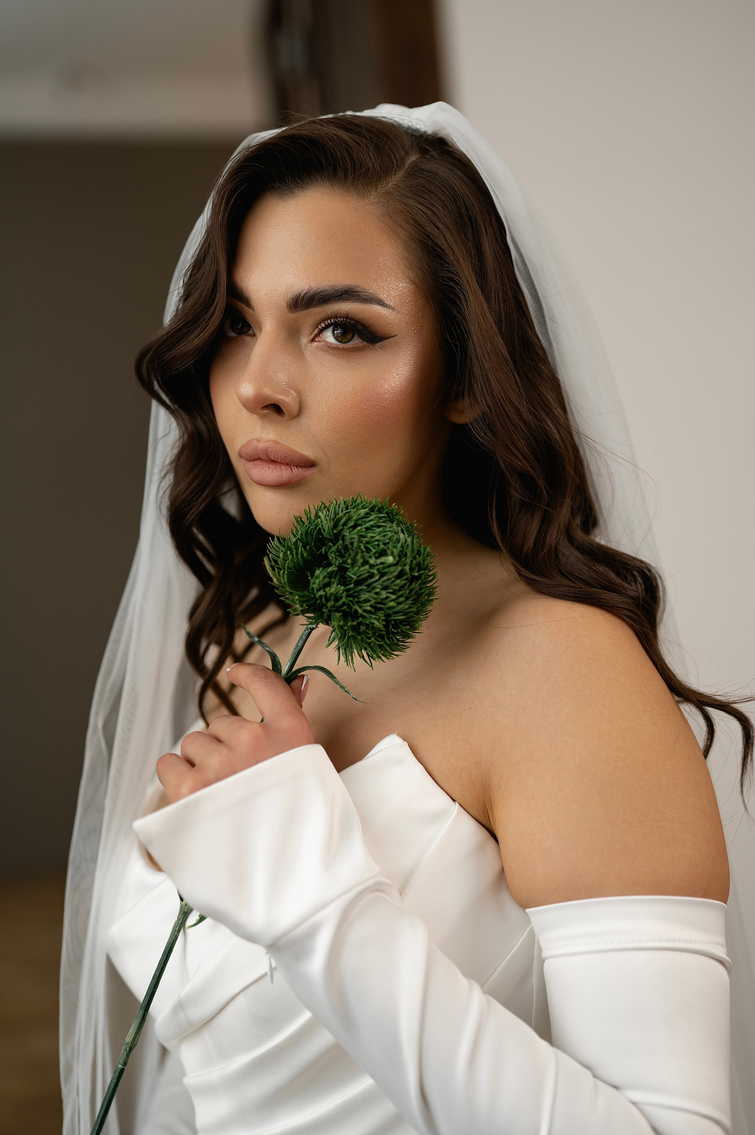 Свадебная фотосессия в студии. Свадебный и семейный фотограф в Краснодаре Алина Мельник