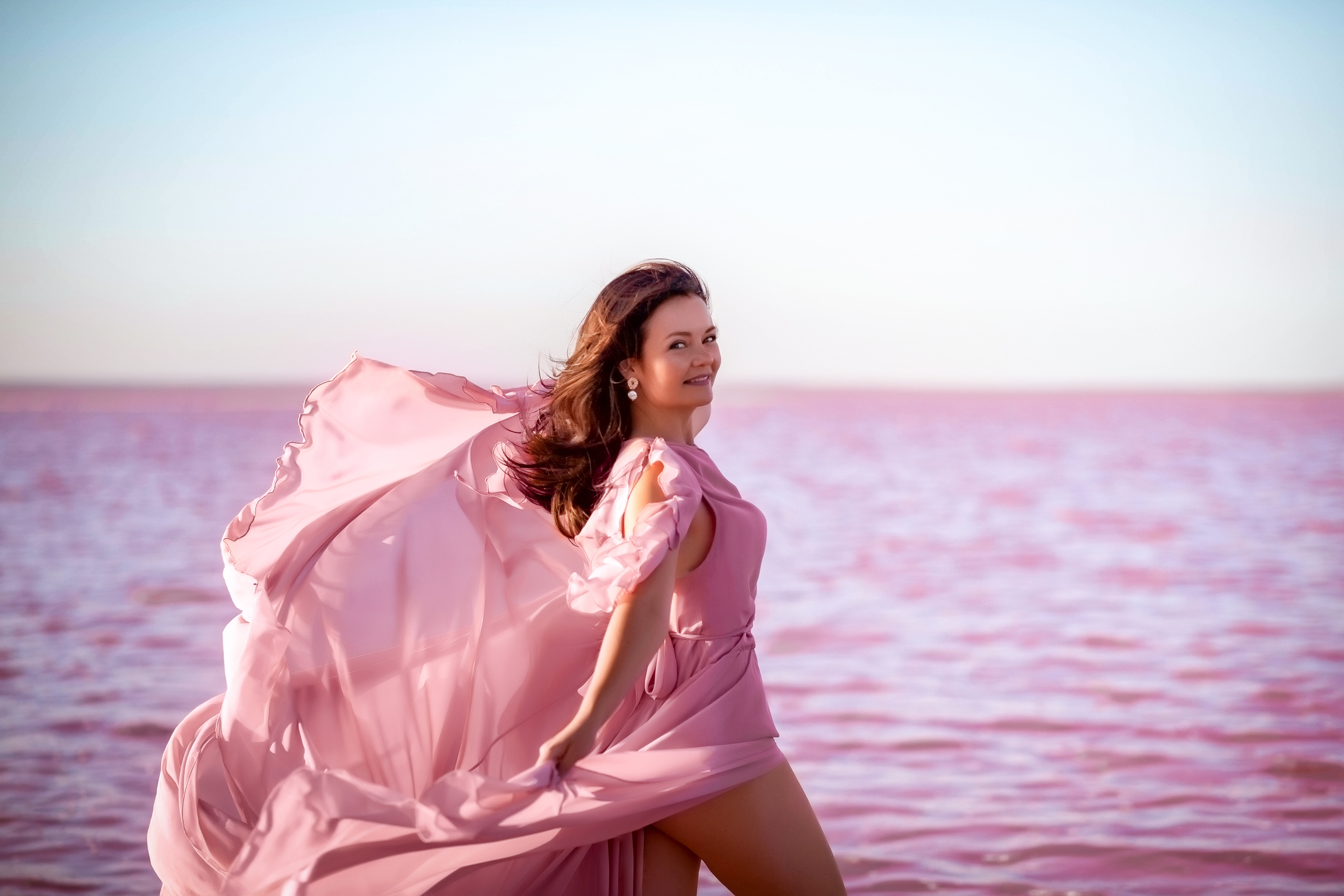 Розовые озера Крыма. Свадебный и семейный фотограф и видеограф, Крым, Москва, Санкт -Петербург