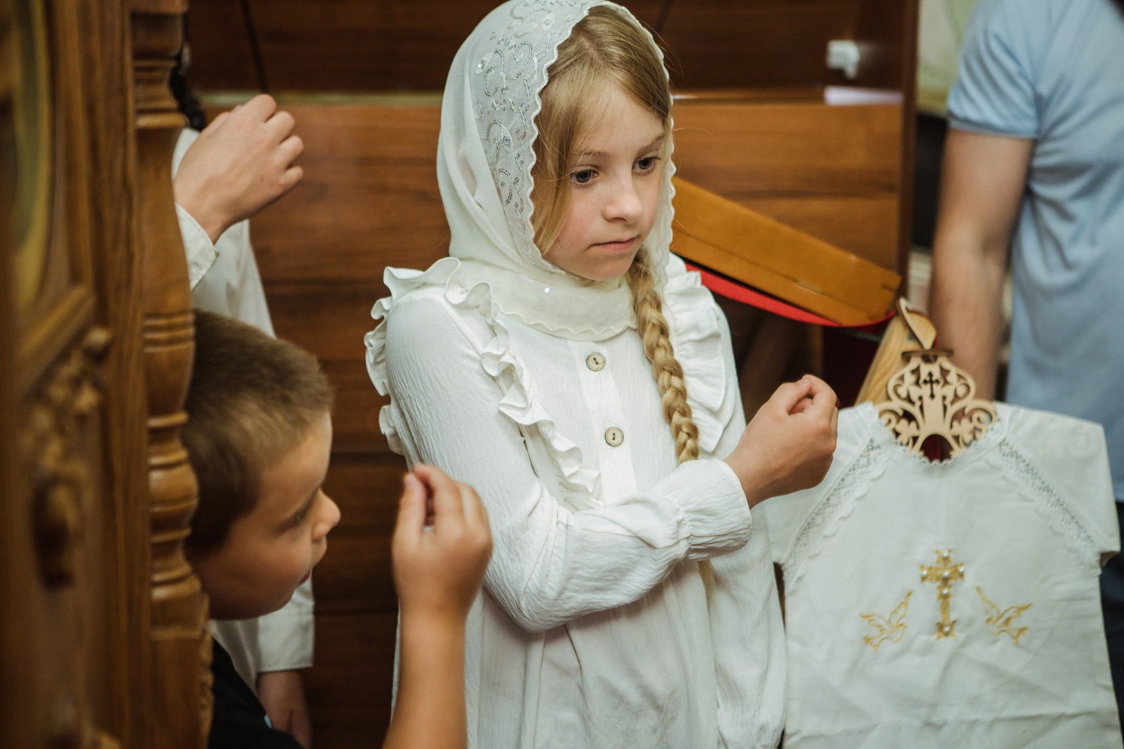 Храм Преподобного-Сергия-Радонежского. Крещение Мелании. Фотографы в городе Волгограде — Людмила Агеева и Алексей Околелов