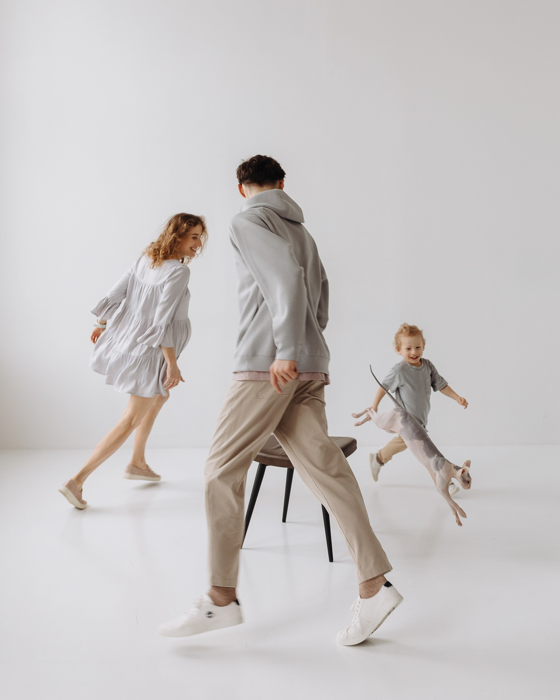 Веселая, студийная. Семейная и детская фотография в Москве