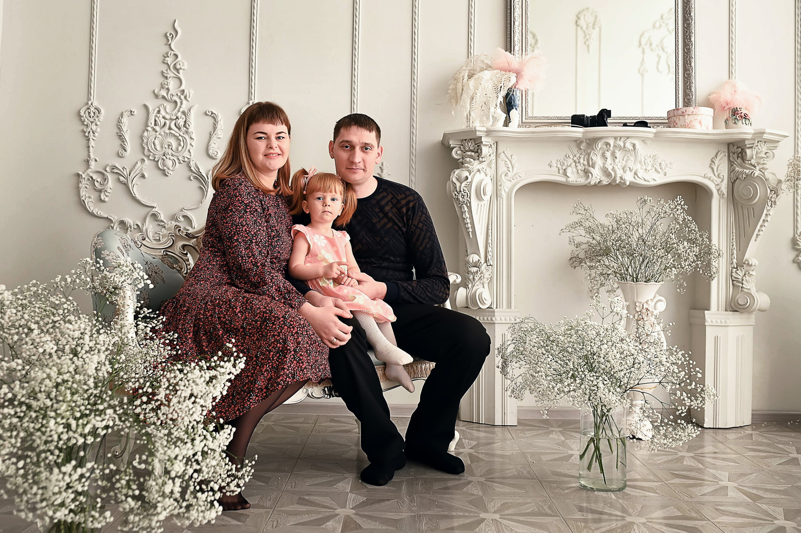 Аня, Алексей и Катюша. Фотографы крещения/венчания  Красноярск Татьяна и Вячеслав Переваловы