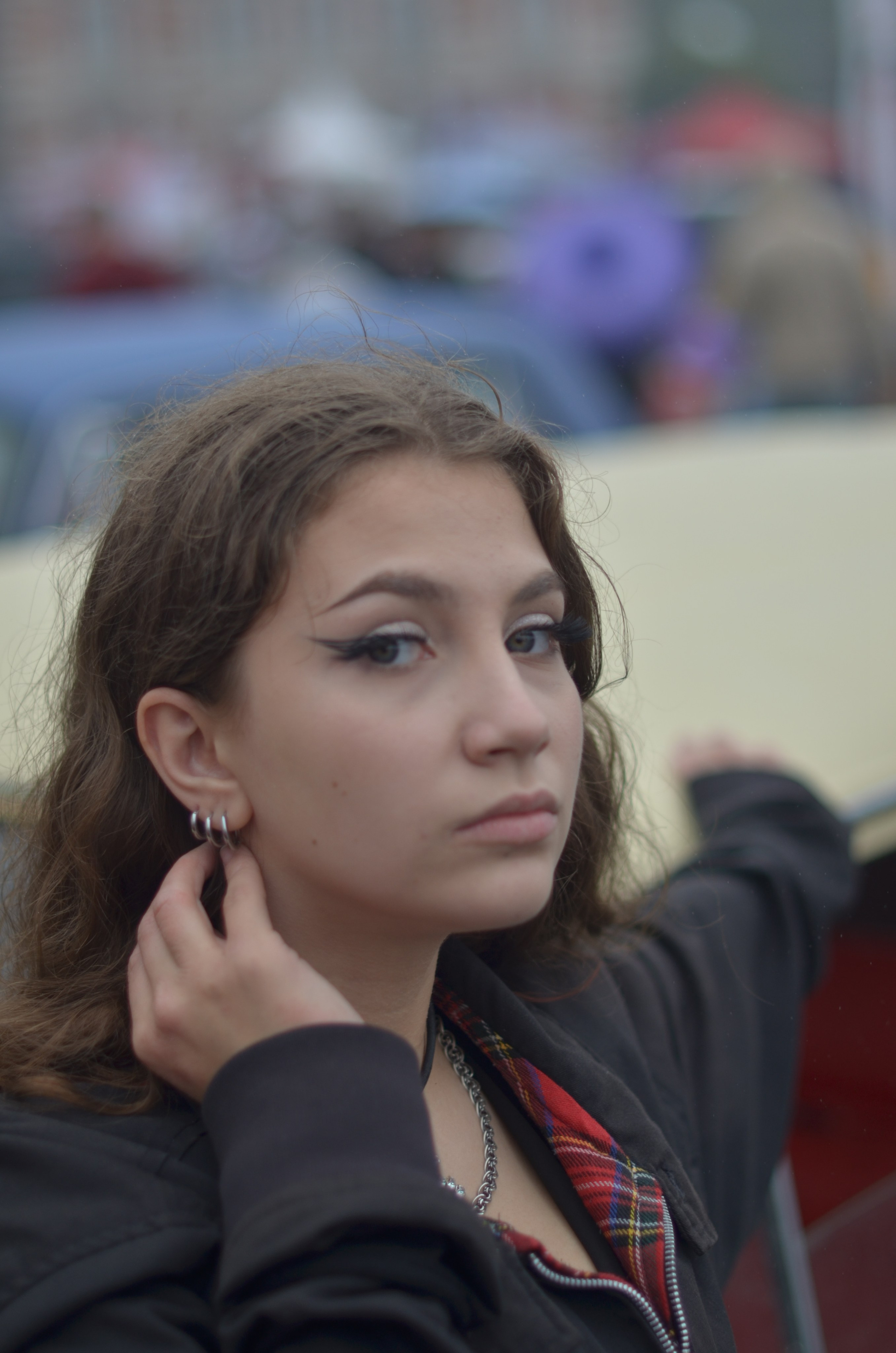 милая красотка портрет