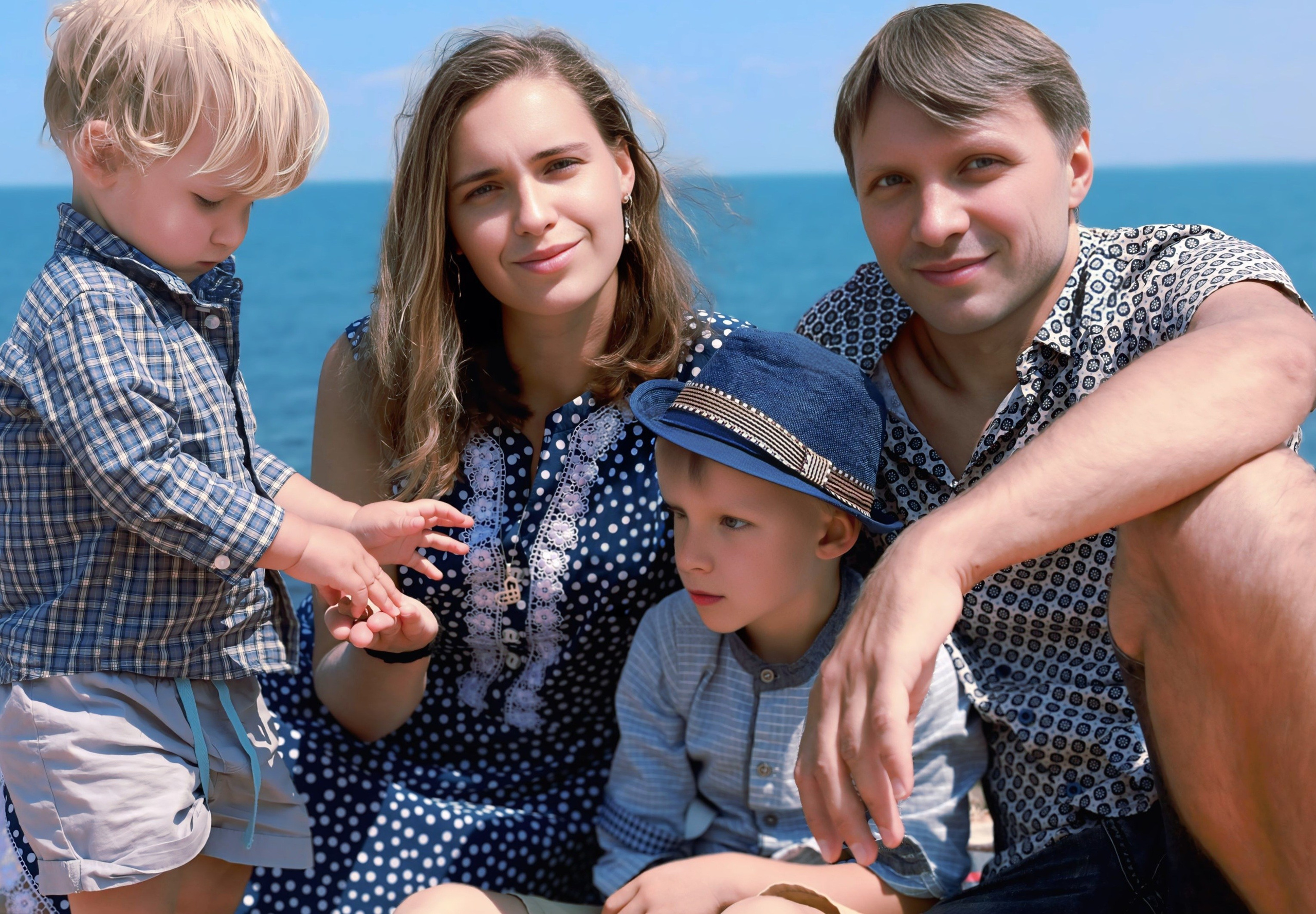 Семья и море. Фотограф Севастополь Светлана Шатилова