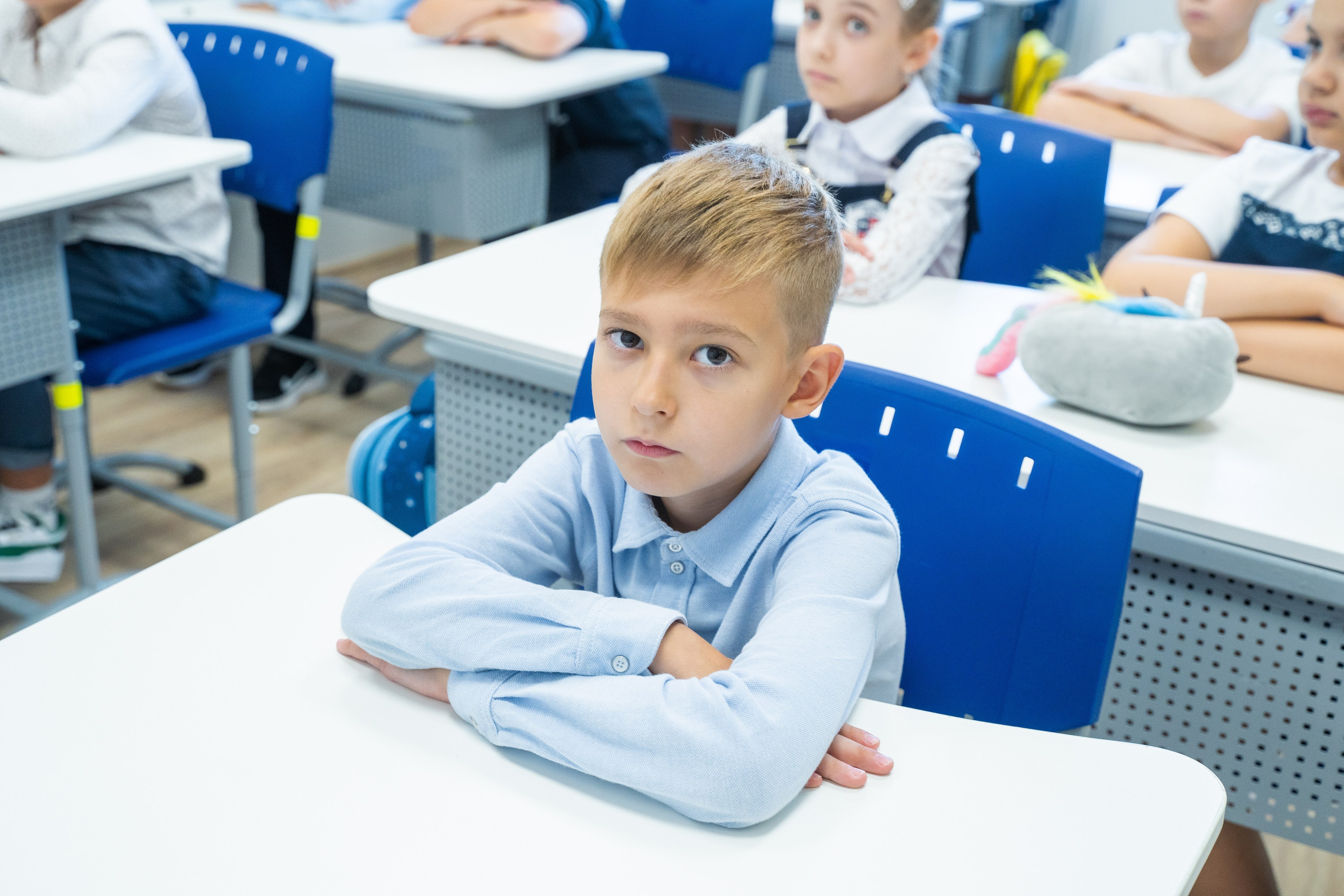 1 сентября в частной школе